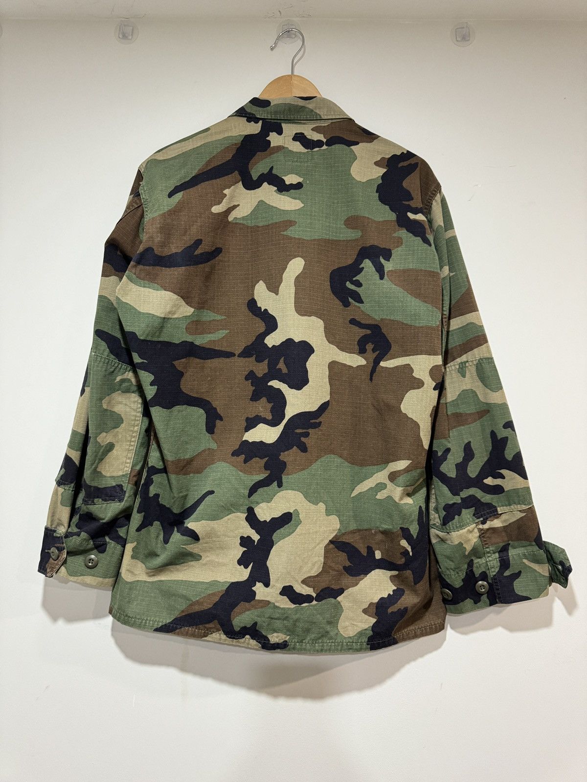 Vintage Military Jacket USA Regular-Medium Size.Combat. Hot Weather Size US M / EU 48-50 / 2 - 4 Thumbnail