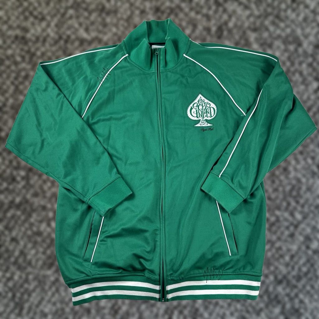 Ecko Unltd. VINTAGE Ecko Unltd Track Jacket Men XL Green Hip Hop Collectors Item Embroidered Pockets Zip Casual Designer Style Track Size US XL / EU 56 / 4 - 1 Thumbnail