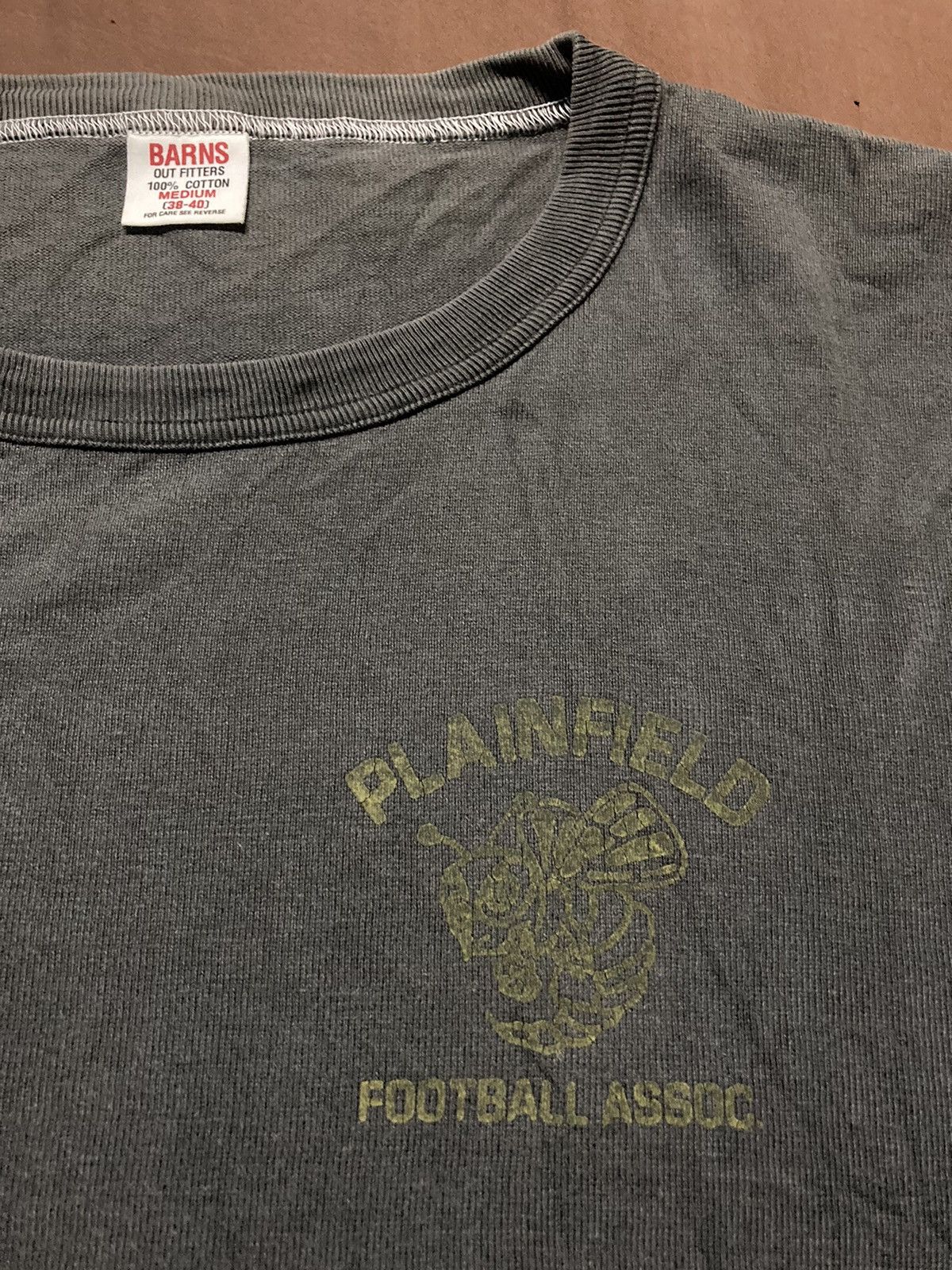 BARNS OUTFITTERS × Japanese Brand × Vintage Vintage Barns Outfitters Plainfield Football Crewneck Size US M / EU 48-50 / 2 - 5 Thumbnail