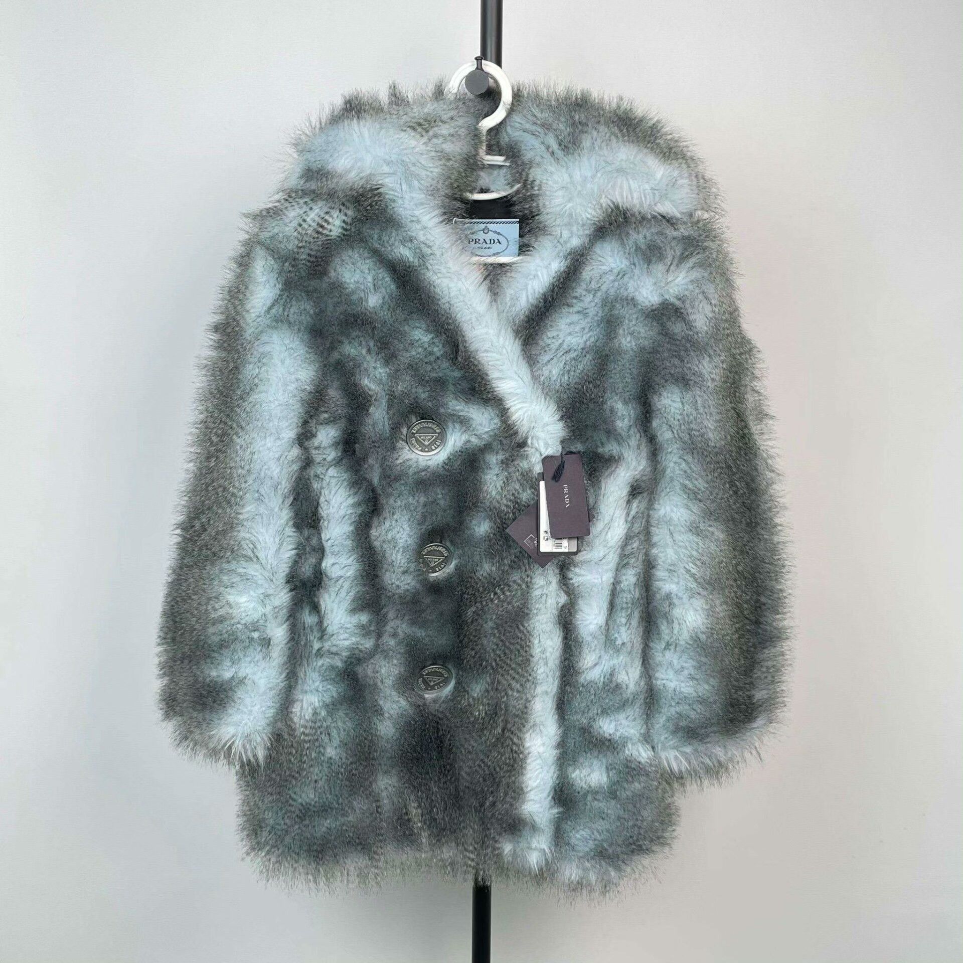 Prada Prada Gray Jacket 36 Women Size S / US 4 / IT 40 - 1 Thumbnail