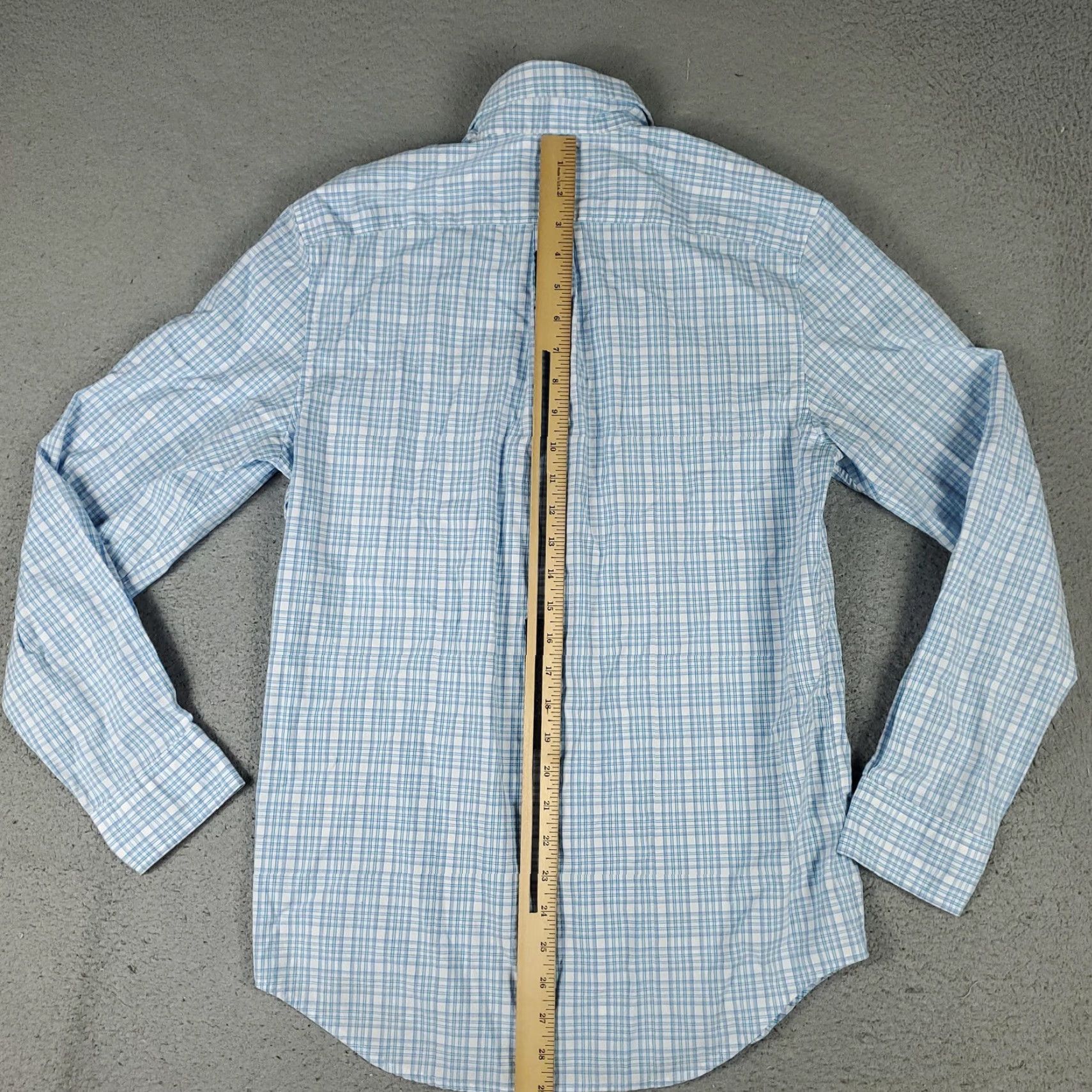 Vineyard Vines VINEYARD VINES Shirt Mens XS Blue Plaid Murray Classic Fit Long Sleeve Stretch Button-Down Casual - Men XS Blue Plaid 90s? (No, avoid 90s) Size US XS / EU 42 / 0 - 5 Thumbnail