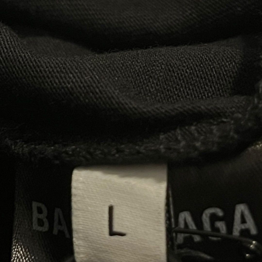 Balenciaga Balenciaga Political Campaign Destroyed Knit Hoodie Size US L / EU 52-54 / 3 - 5 Thumbnail