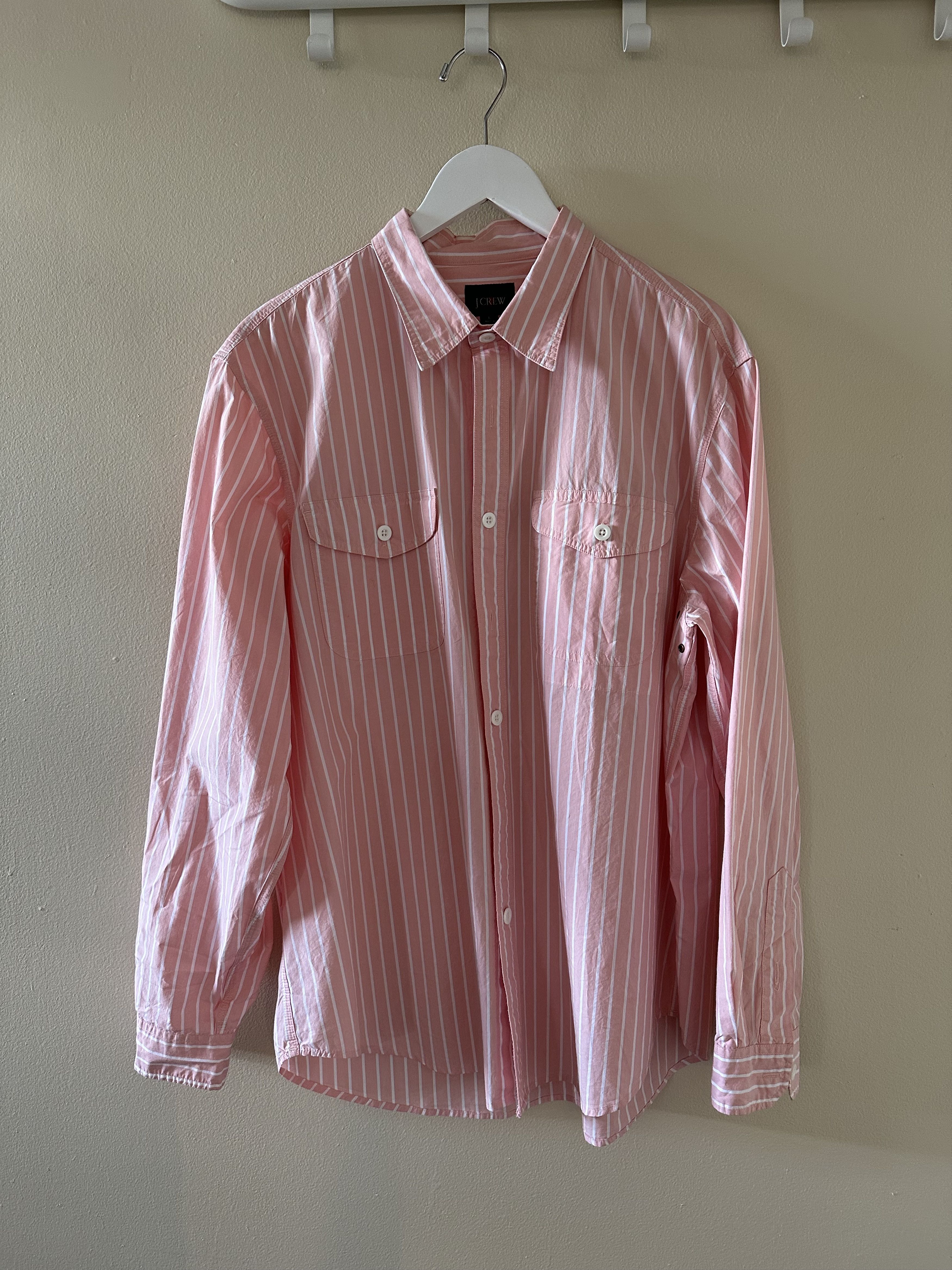 J.Crew Striped cotton work shirt SS24 Size US L / EU 52-54 / 3 - 1 Thumbnail