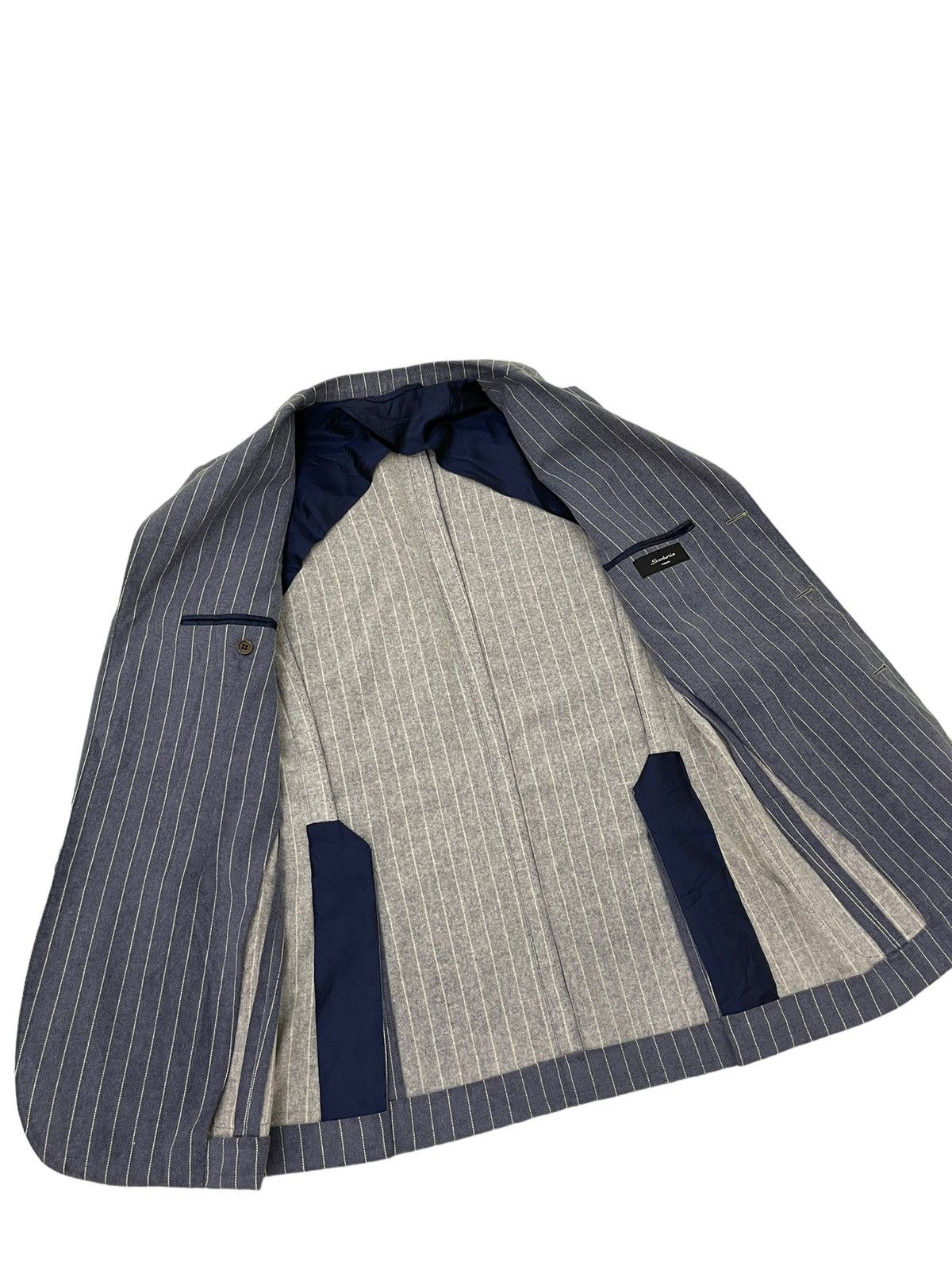 SARTORIO Slim Casual Sartorio Napoli Kiton Wabash Wool Handmade 5🟩2 Size US S / EU 44-46 / 1 - 14 Thumbnail