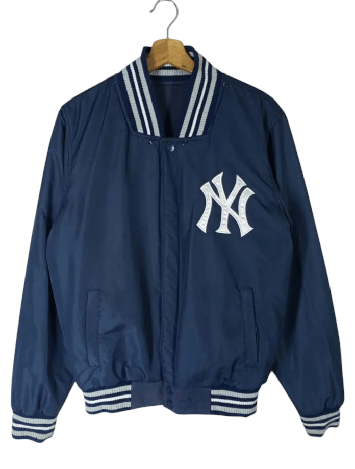 New York Yankees RARE VINTAGE NEW YORK YANKEES REVERSIBLE VARSITY JACKET Size US M / EU 48-50 / 2 - 4 Thumbnail