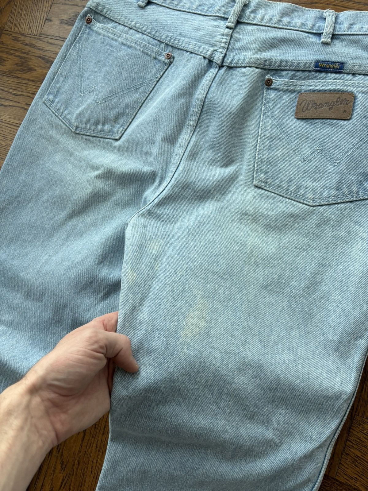 Vintage × Wrangler Vintage Wrangler Blue Bell Jeans 1970s 1960s 1980s Denim 36 Size US 33 - 9 Thumbnail