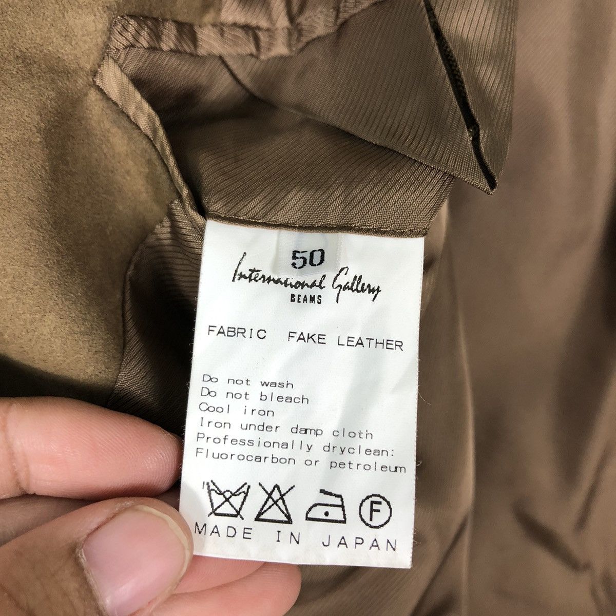 Japanese Brand 🔥Vintage Leather Jacket Beams Japan Worker Issey Miyake Size US M / EU 48-50 / 2 - 18 Thumbnail