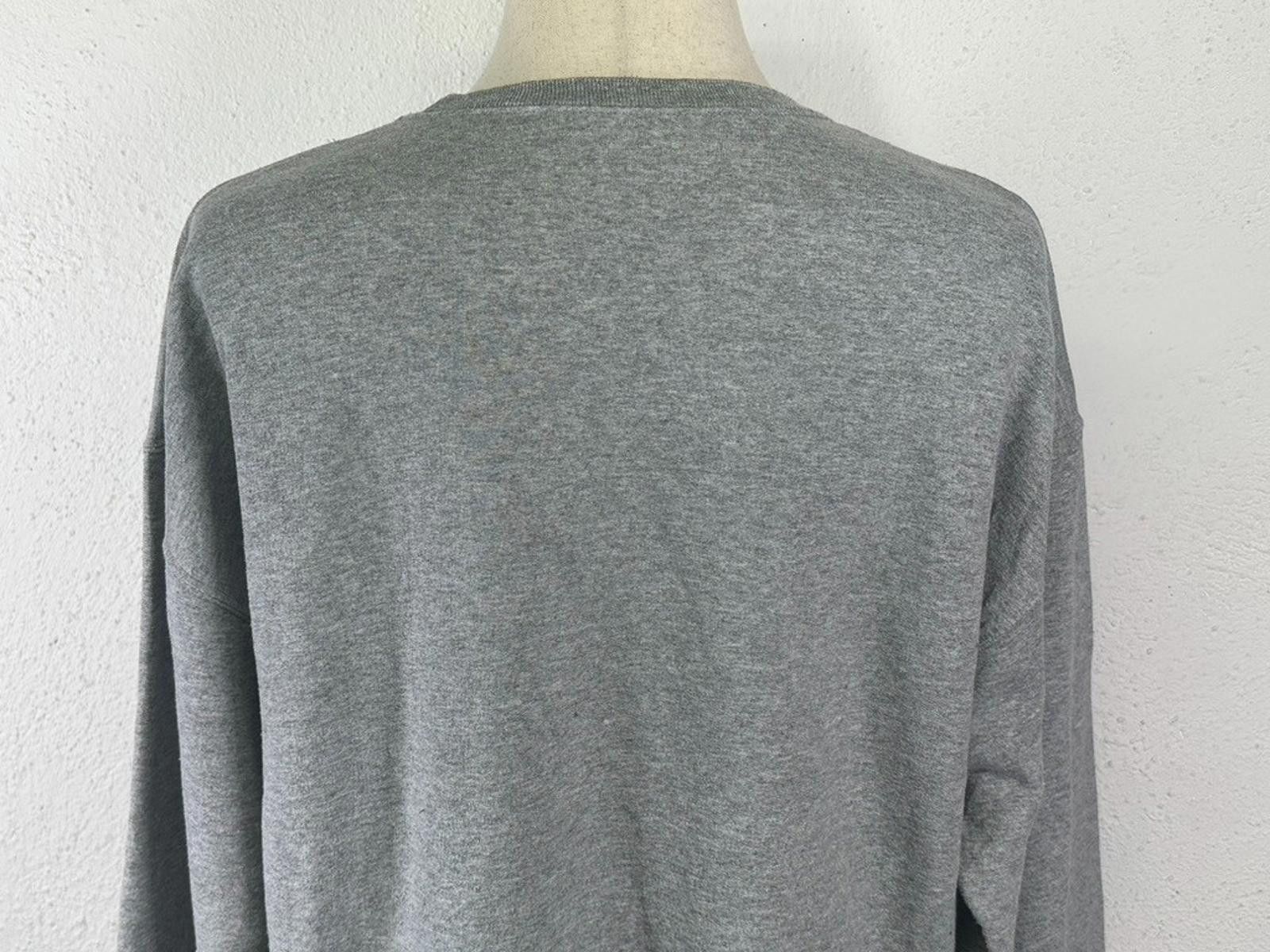 Jerzees NYC Unisex XL Gray Long Sleeve Jerzees Sweatshirt Size US XL / EU 56 / 4 - 6 Thumbnail