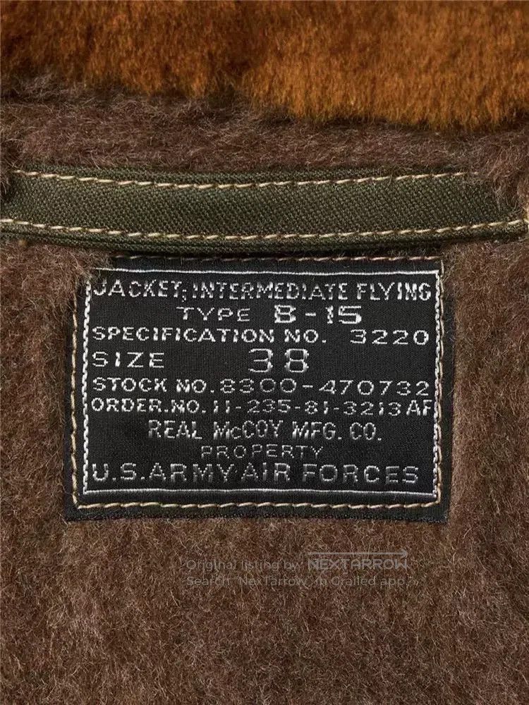 The Real McCoy's The Real McCoys TYPE B-15 bomber jacket Size US M / EU 48-50 / 2 - 3 Thumbnail