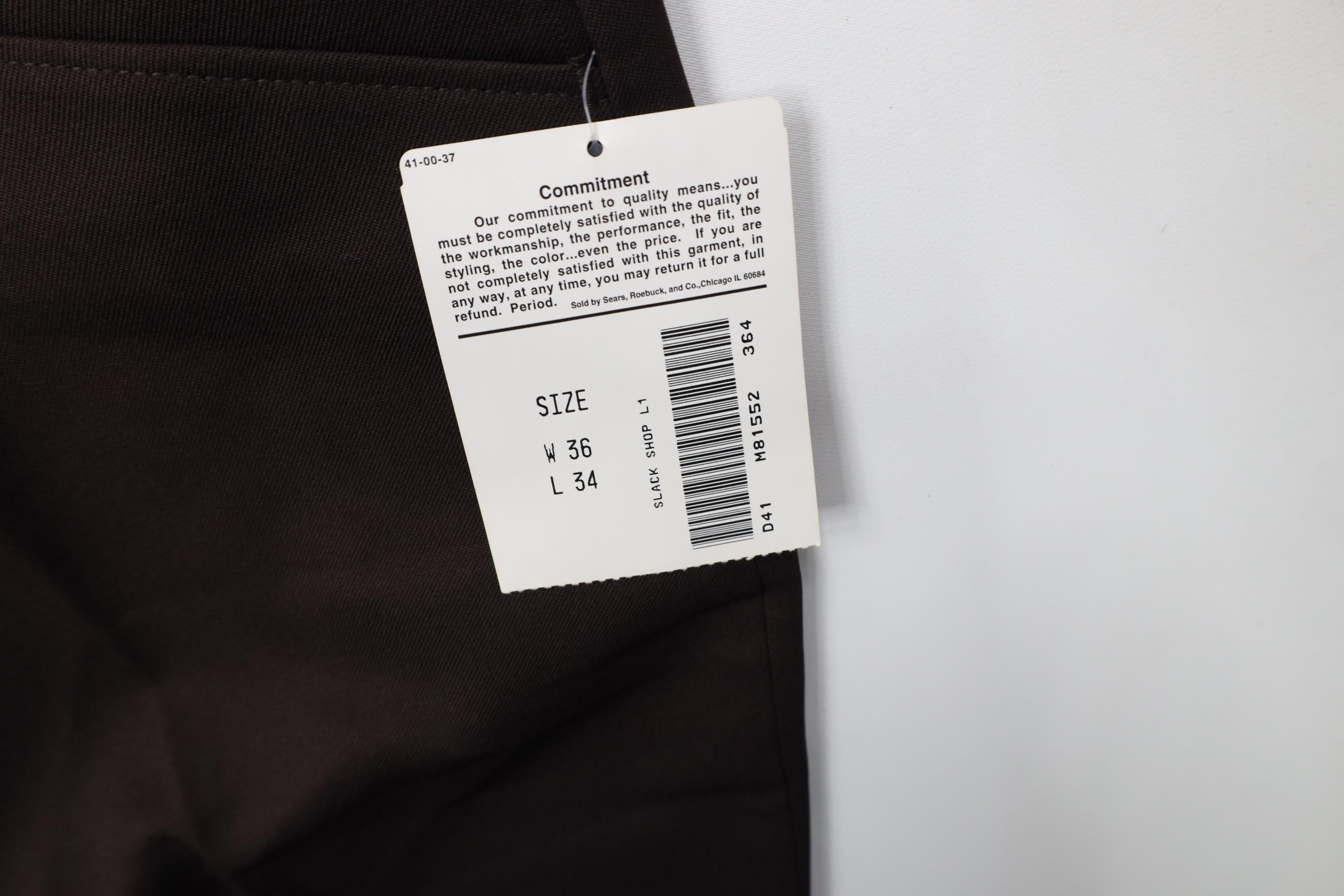 Vintage Deadstock Vintage 70s Streetwear Wide Leg Chino Pants USA Size US 36 / EU 52 - 6 Thumbnail