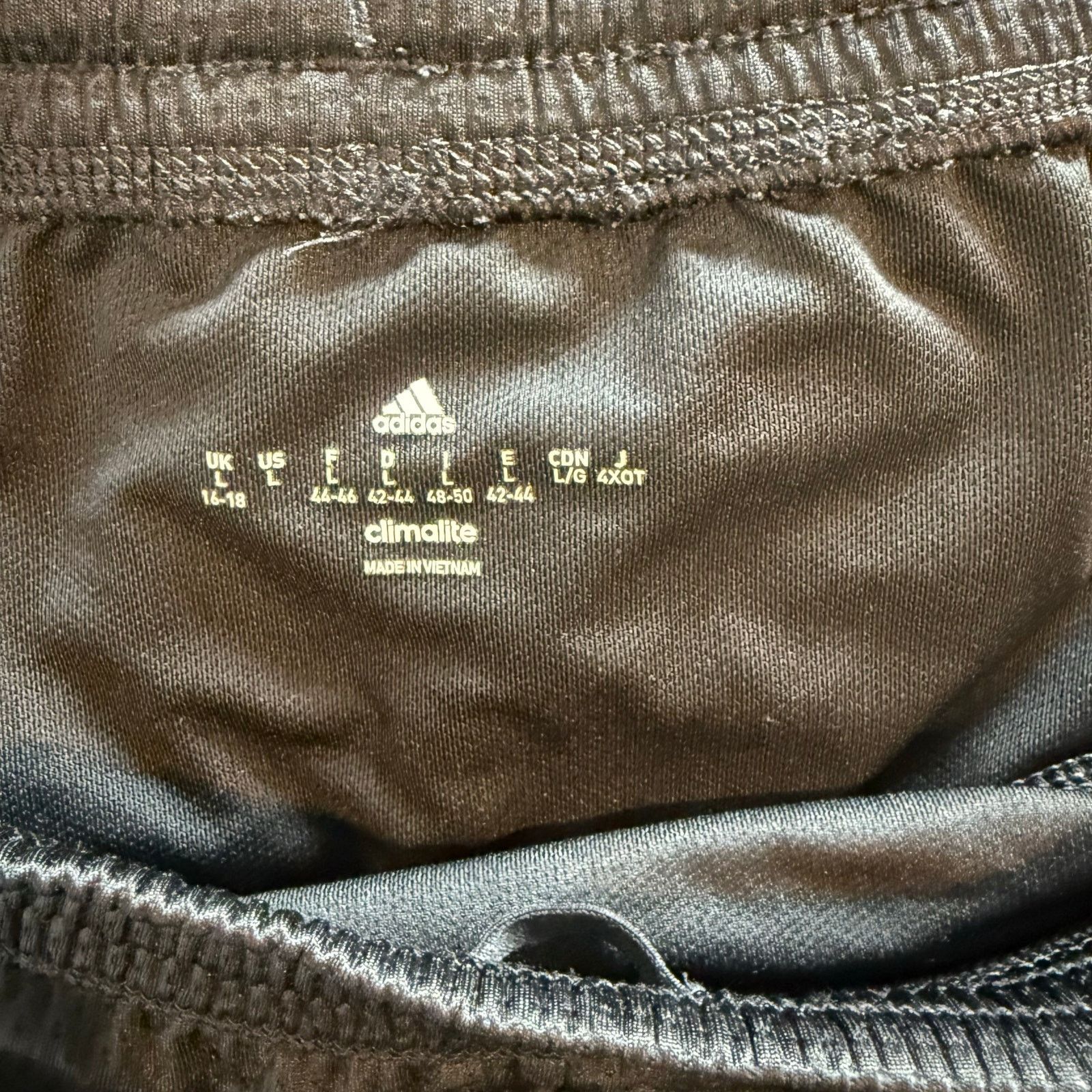 Adidas Adidas Climalite Black Shorts, Women's Sz Large Size 32" / US 10 / IT 46 - 6 Thumbnail