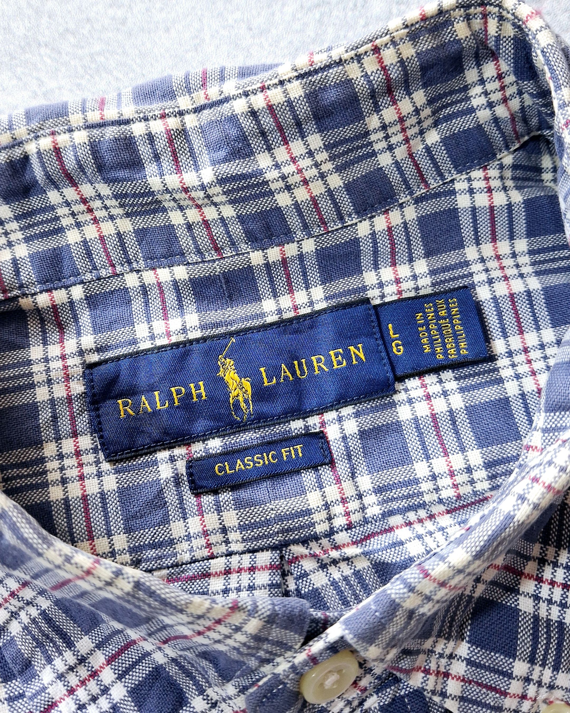 Ralph Lauren RALPH LAUREN PLAID CHECK BUTTON DOWN SHIRT Size US XL / EU 56 / 4 - 6 Thumbnail