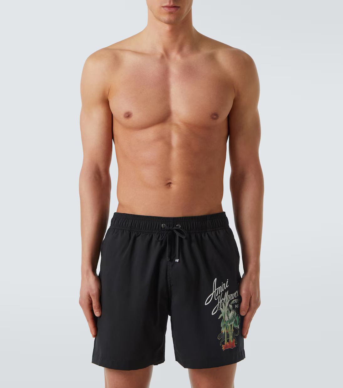 Amiri o1h1sh10525 Hollywood Swim Trunks in Black Size US 34 / EU 50 - 3 Thumbnail
