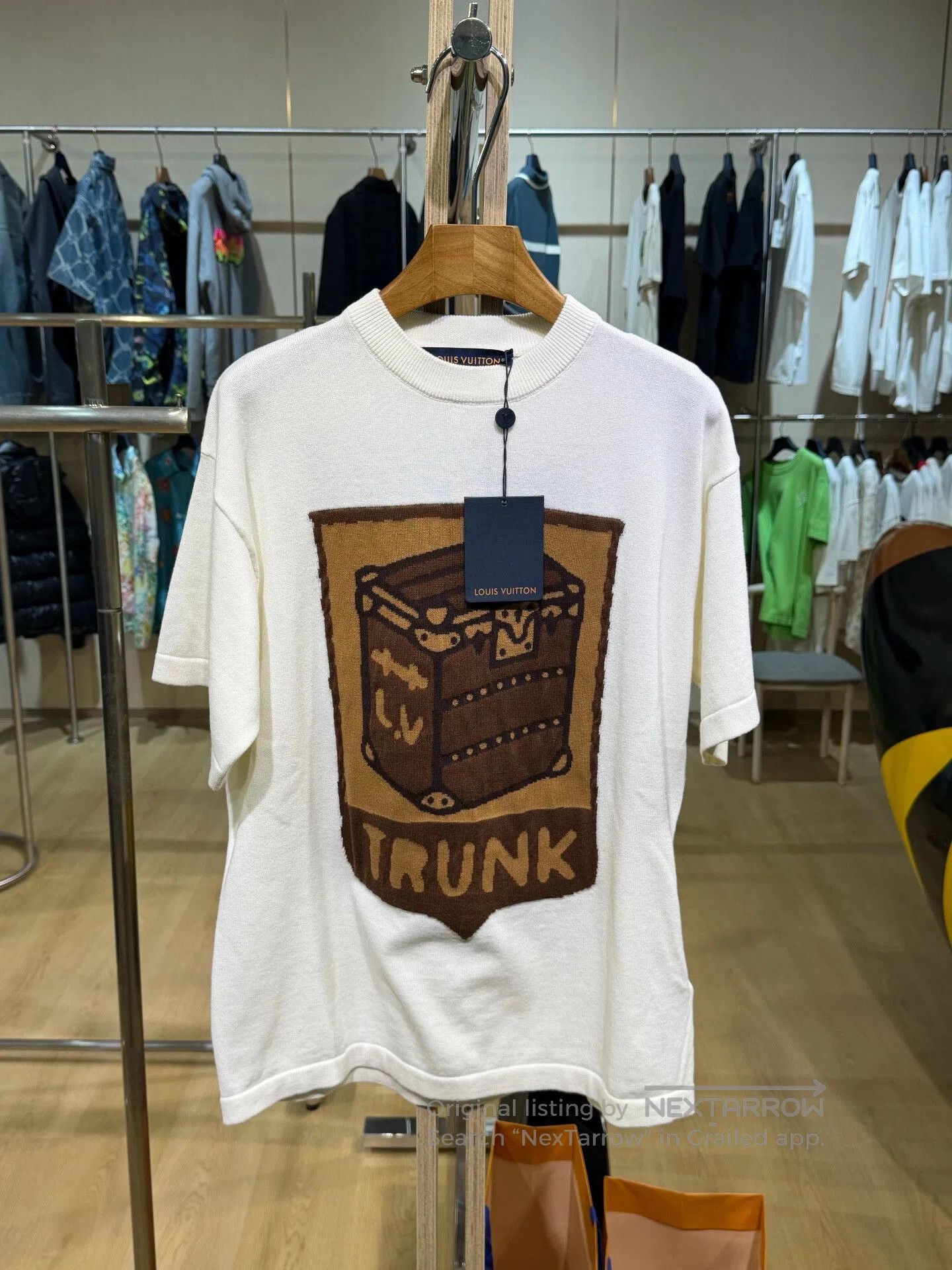 Louis Vuitton LV 2026 Hard Case Logo Knit Tee. Size US S / EU 44-46 / 1 - 1 Thumbnail