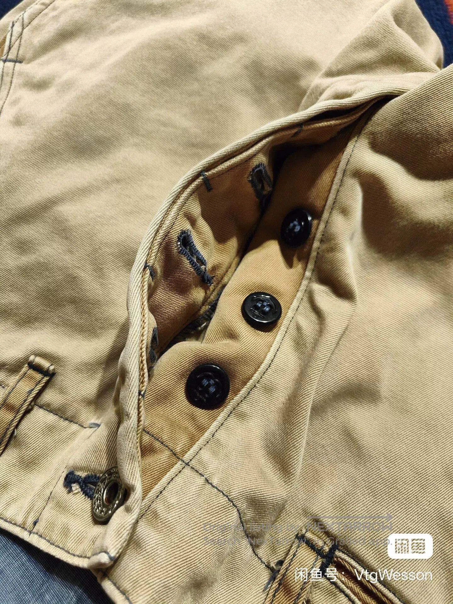 Mister Freedom Mister Freedom Nautical Chino Work Pants. Size US 32 / EU 48 - 5 Thumbnail
