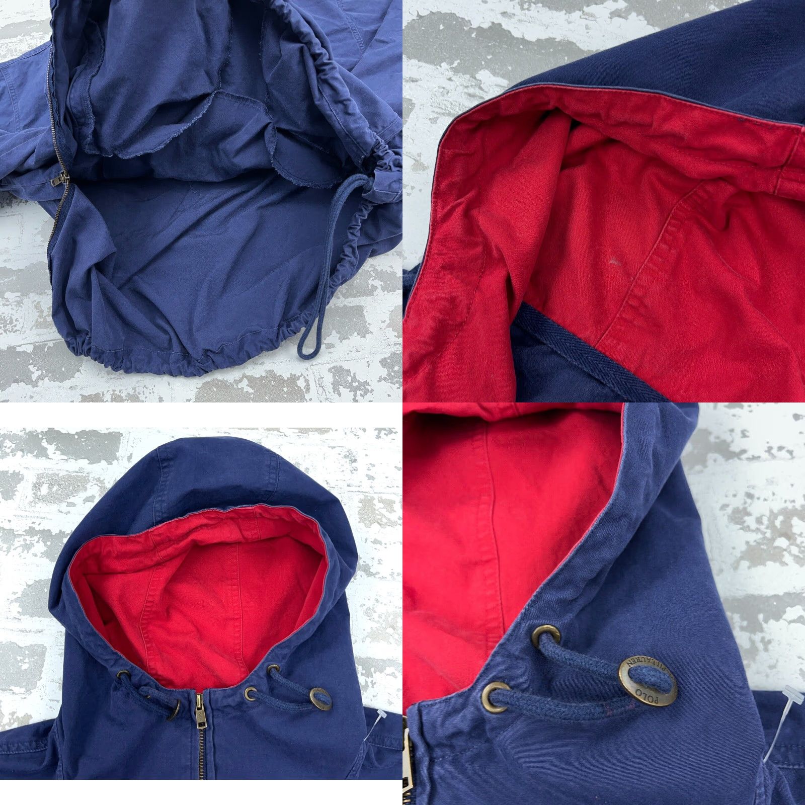 Polo Ralph Lauren Vintage Polo Ralph Lauren Jacket Men XL Blue Red Pullover Anorak Windbreaker 90s Size US XL / EU 56 / 4 - 8 Thumbnail
