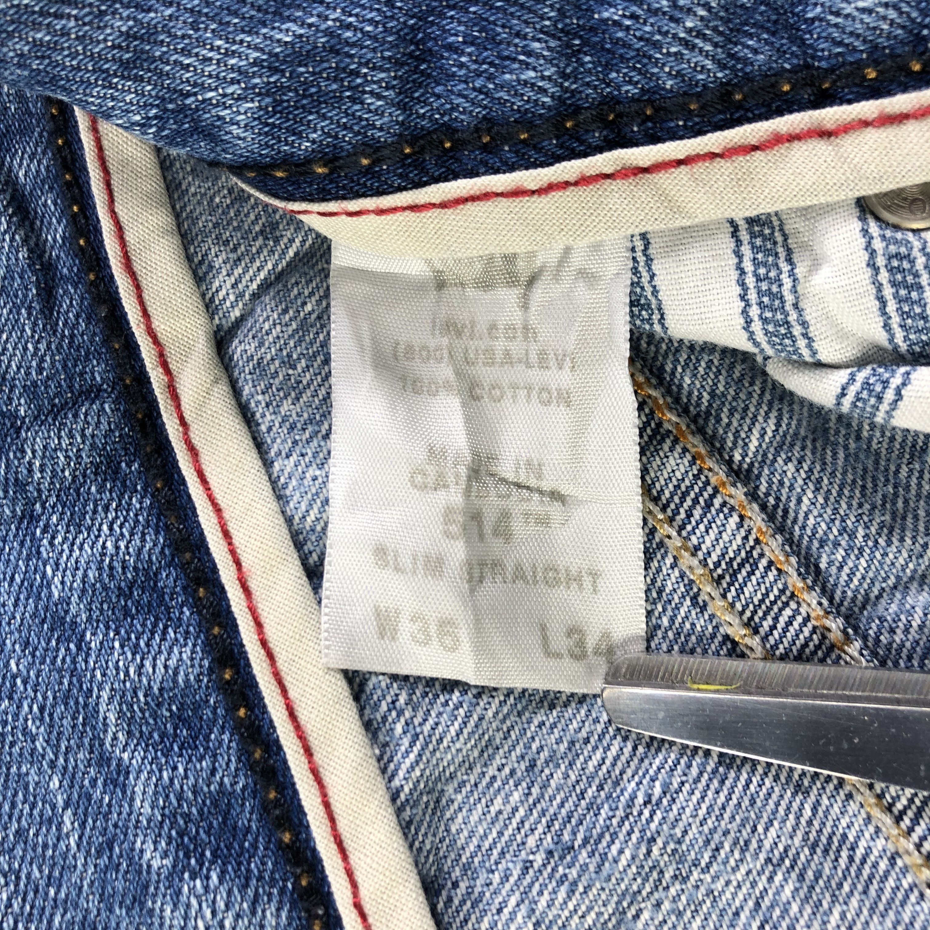 Levi's Vintage Blue Wash Levis 514 Jeans-J3230 Size US 38 / EU 54 - 12 Thumbnail