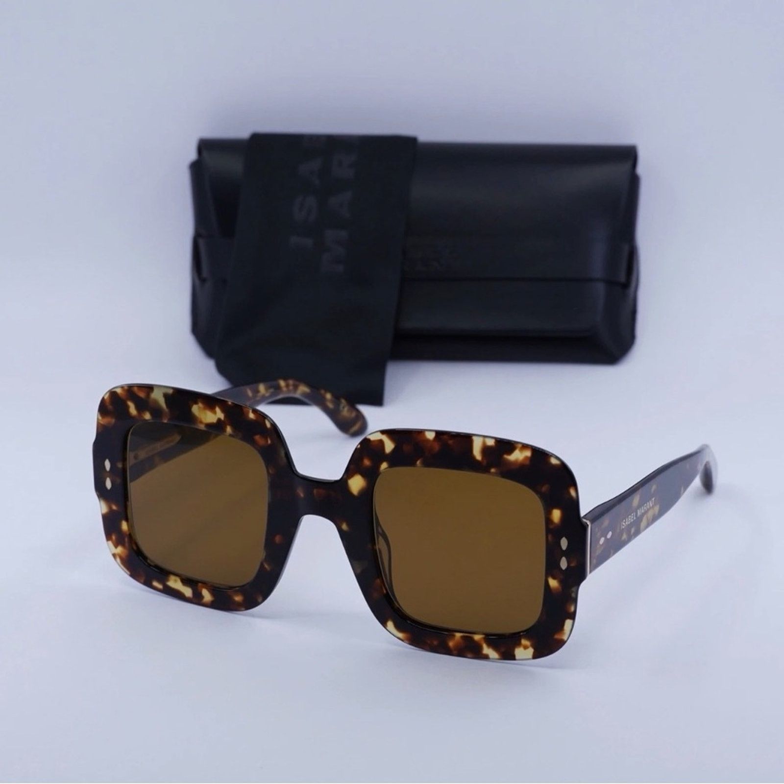 Isabel Marant New! Isabel Marant IM0074/G/S 00867 Tortoise Sunglasses Size ONE SIZE - 9 Thumbnail