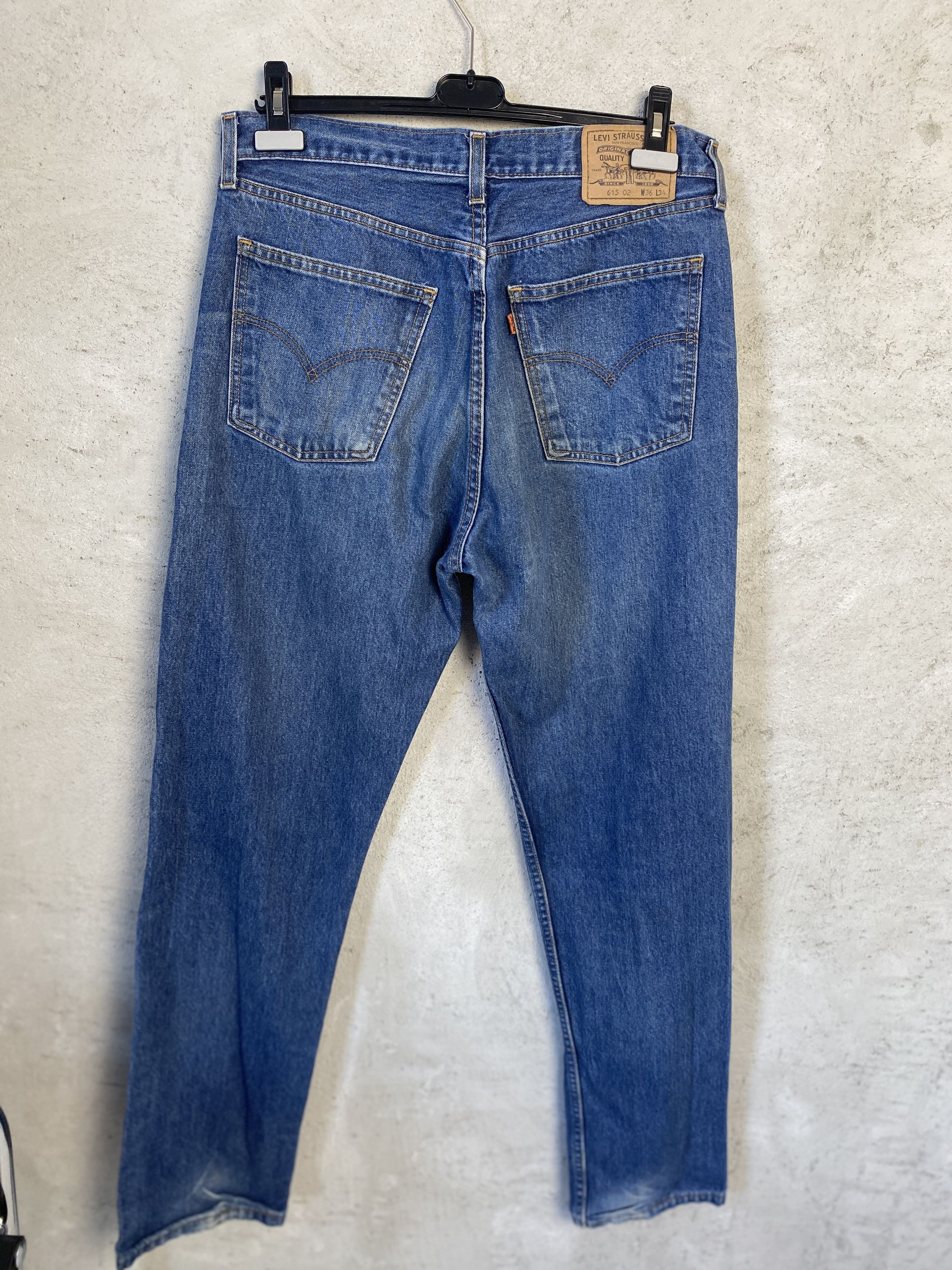 Levi's 615 orange tab vintage jeans denim pants