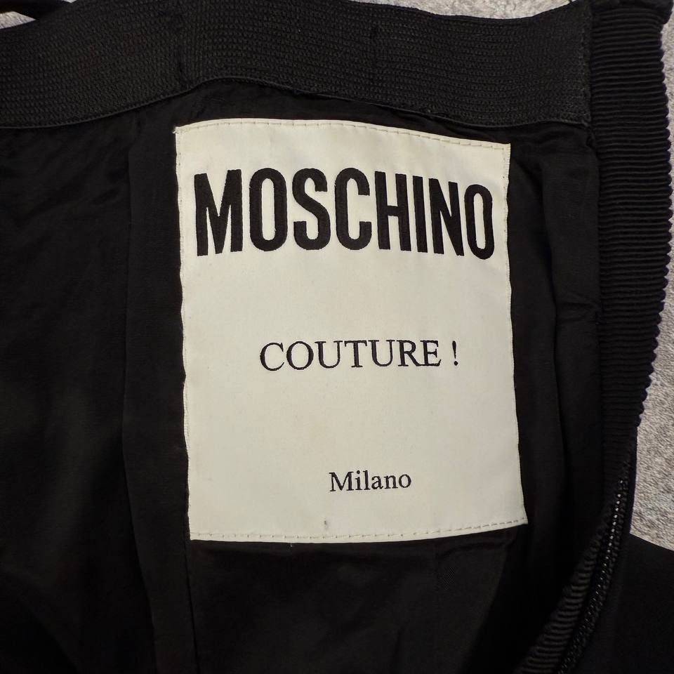 Moschino Moschino Couture Black Pencil Skirt Size 26" / US 2 / IT 38 - 5 Thumbnail