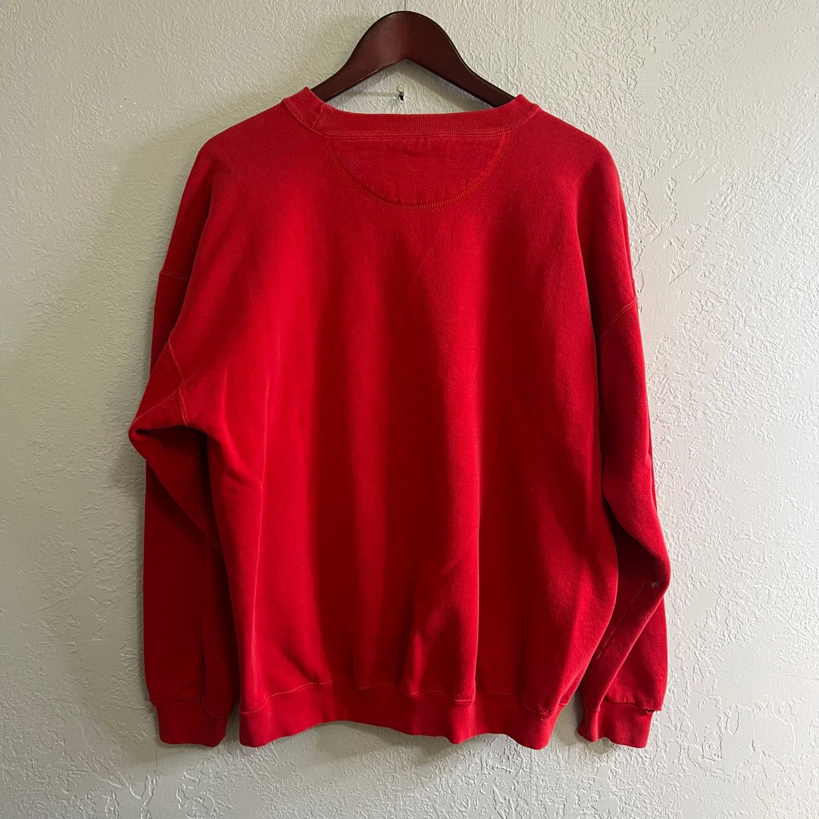 Hard Rock Cafe Vintage 90s Hard Rock Cafe Sweatshirt Mens XL Red Las Vegas Size US XL / EU 56 / 4 - 5 Thumbnail