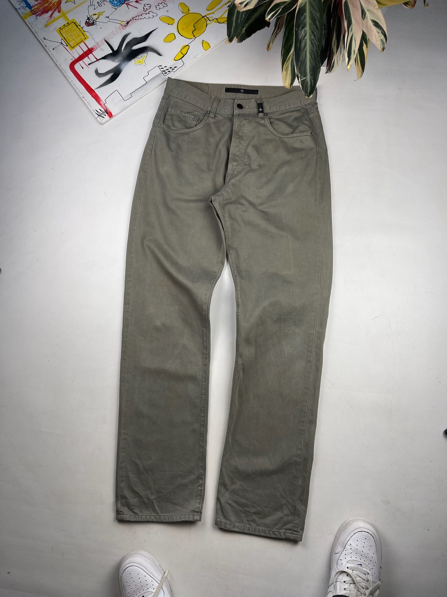 Stone Island STONE ISLAND Pants 90s Vintage Size US 31 - 3 Thumbnail