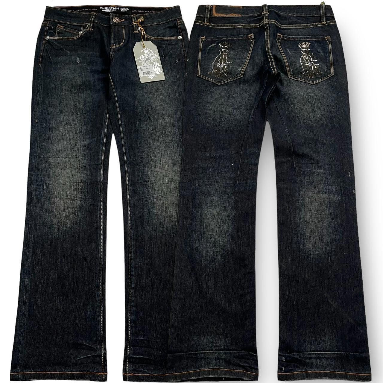 Ed Hardy Ed Hardy Women's Navy Jeans Size 29" - 1 Thumbnail