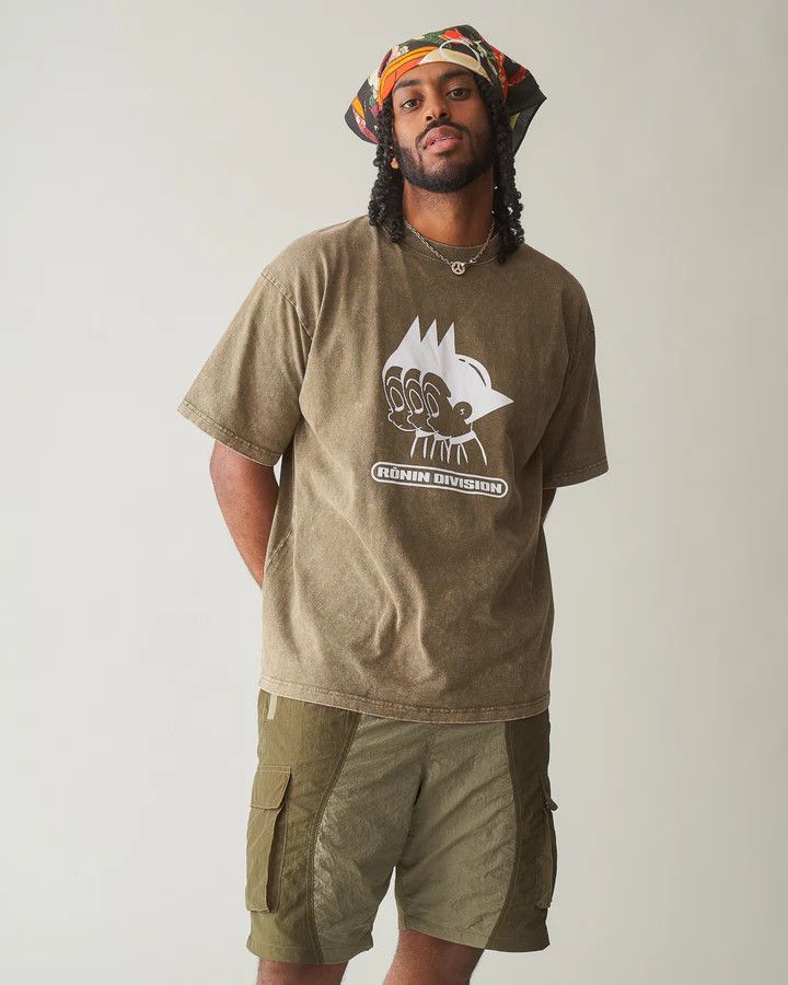 Ronin Division Astro Boy Tee - Olive Green Size US L / EU 52-54 / 3 - 5 Thumbnail