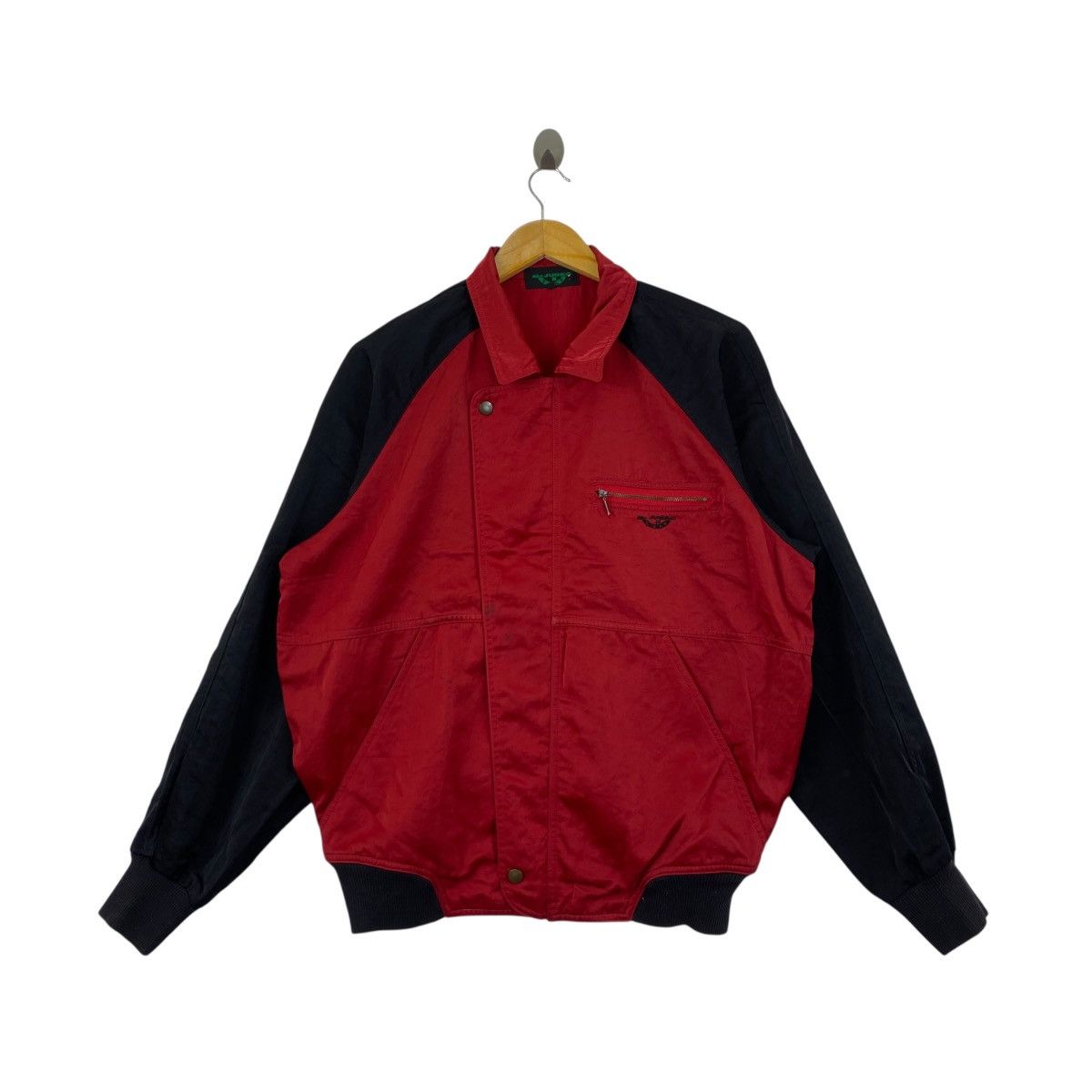 Japanese Brand Vintage 90s MR.JUNKO Golf Jacket Two Tones Japanese Brand Size US XL / EU 56 / 4 - 1 Thumbnail