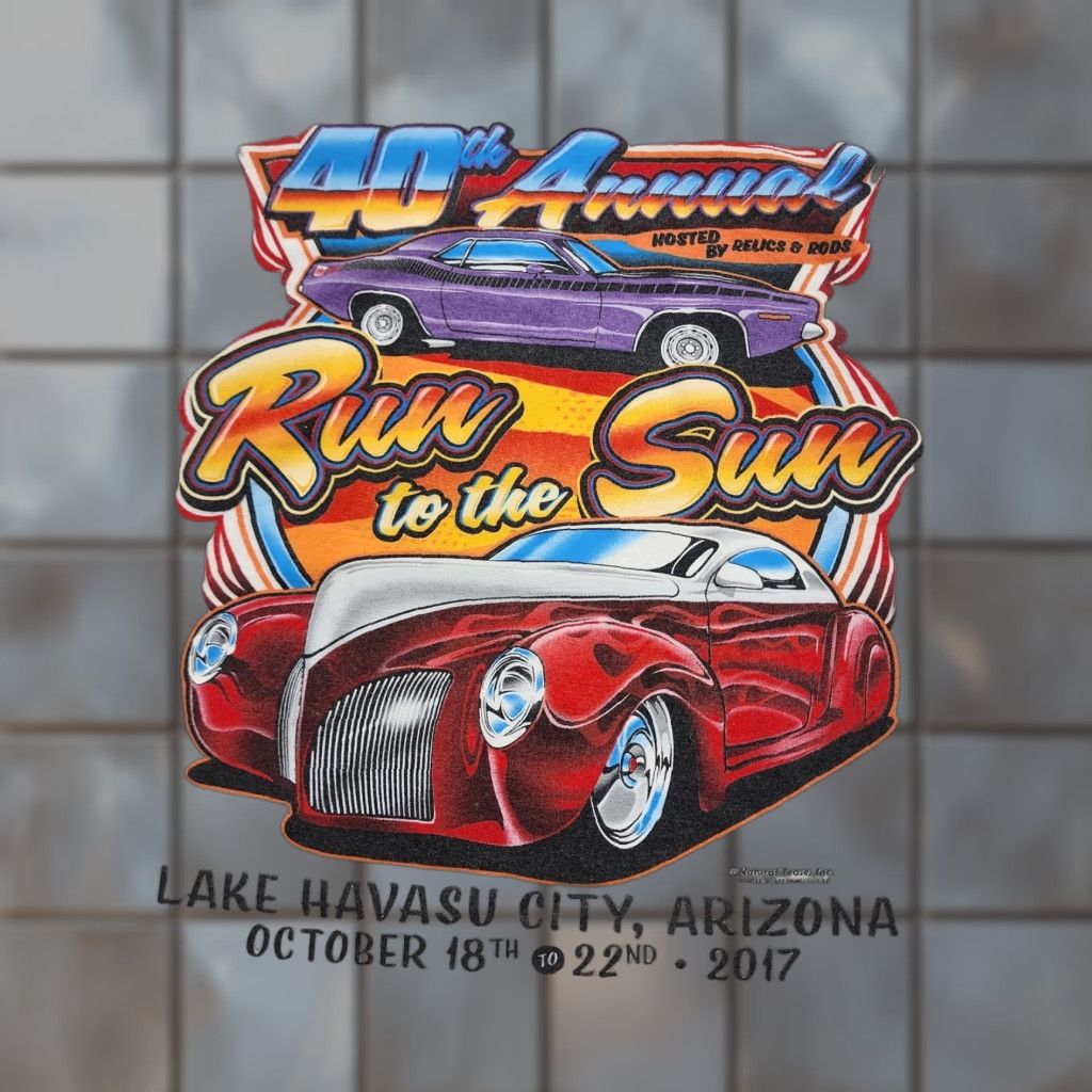 Anvil VINTAGE Relics & Rods Run to the Sun Shirt Mens XL White 40th Annual 2017 Lake Havasu City AZ Cars Event T‑Shirt Size US XL / EU 56 / 4 - 1 Thumbnail