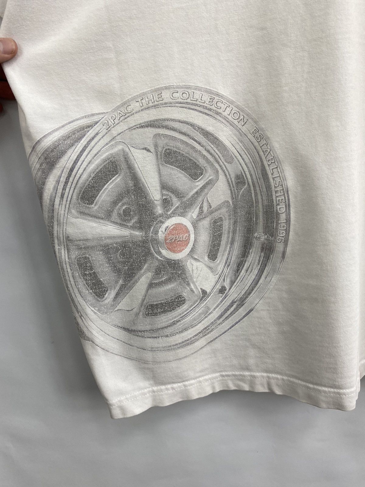 Rap Tees 🇺🇸 Vintage Tupac 96 Shakur T-Shirt Rare Retro Size US L / EU 52-54 / 3 - 9 Thumbnail
