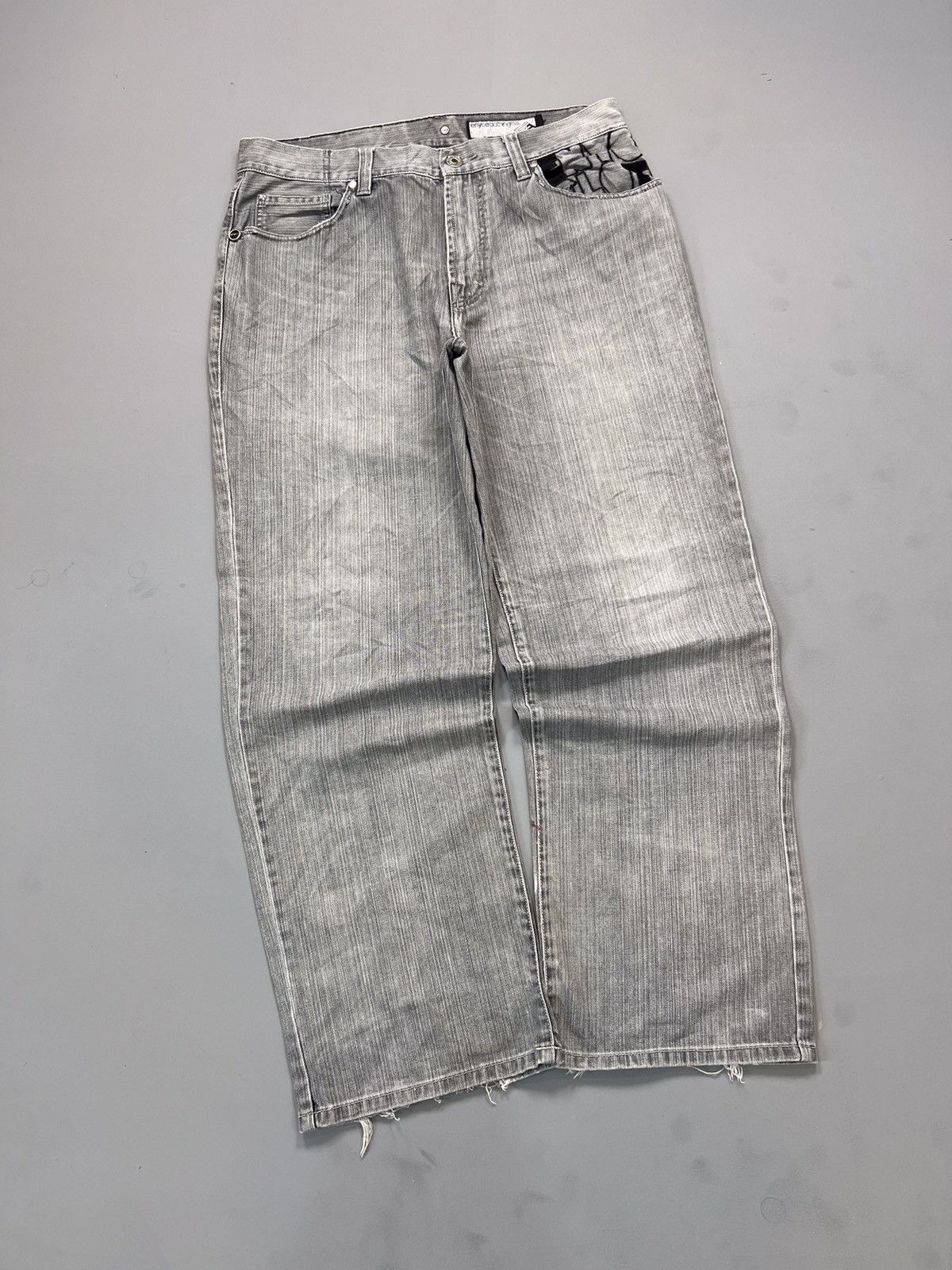 Other Vintage enyce embroidered baggy fit denim Size US 36 / EU 52 - 3 Thumbnail