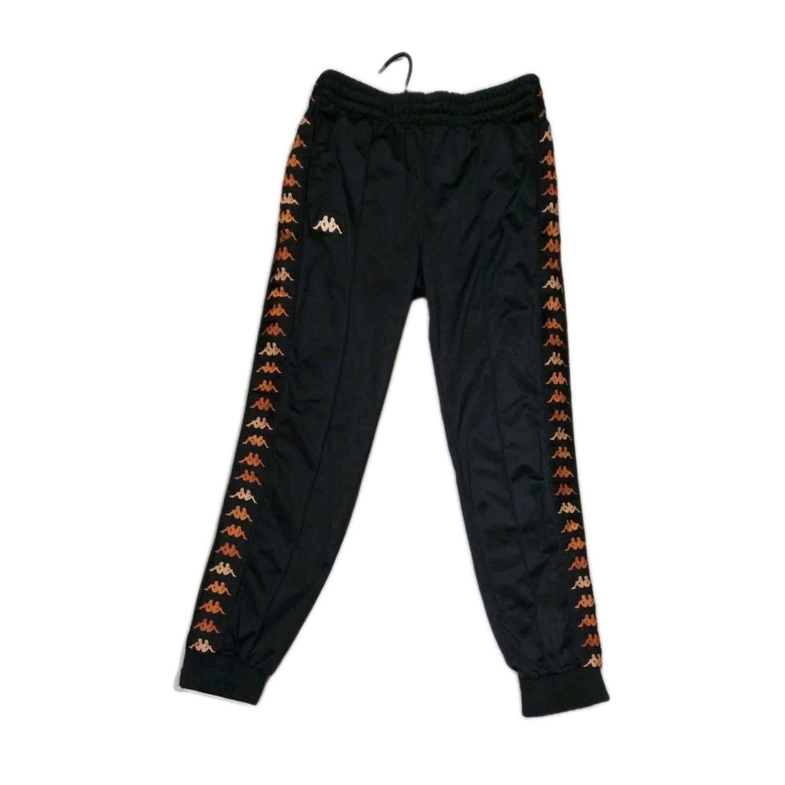 Kappa KAPPA AUTHENTIC Nandor Red Earth Yellow Black SWEATPANTS M Size US 28 / EU 44 - 5 Thumbnail