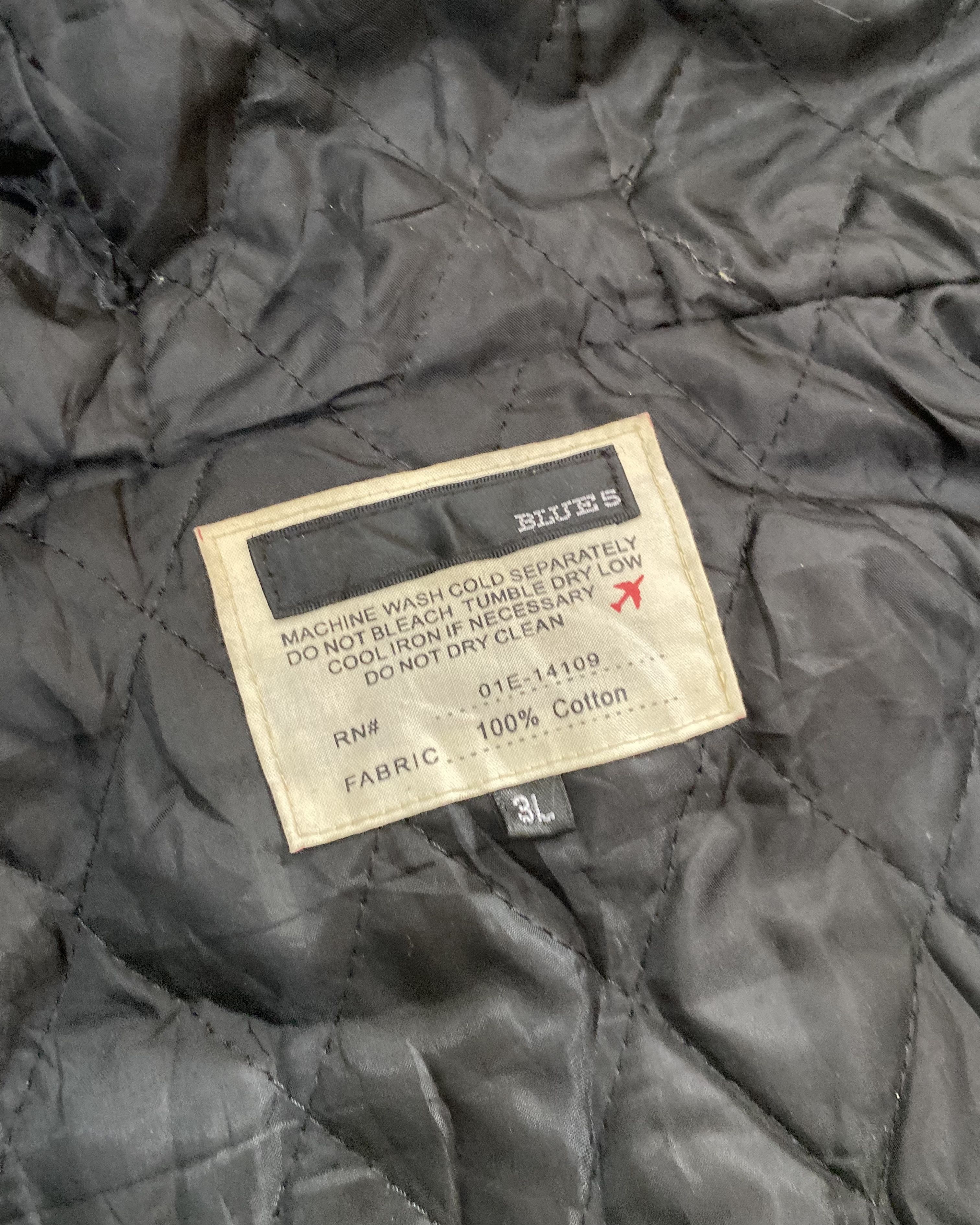 If Six Was Nine 2000s Blue s Washed Fur - Vkei Gothic Vibes Size US XL / EU 56 / 4 - 6 Thumbnail