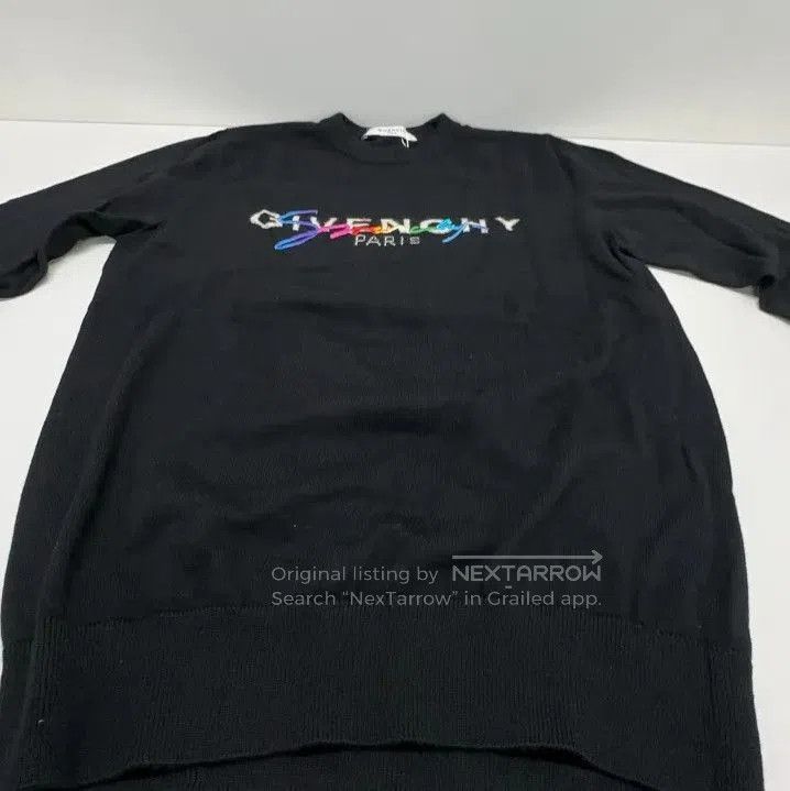 Givenchy Givenchy Men's Logo Wool Long-Sleeve Sweater. Size US M / EU 48-50 / 2 - 8 Thumbnail