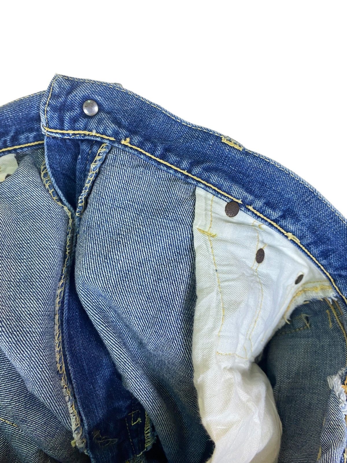 Vintage Vintage 80s Denim Single Selvedge Size US 36 / EU 52 - 13 Thumbnail