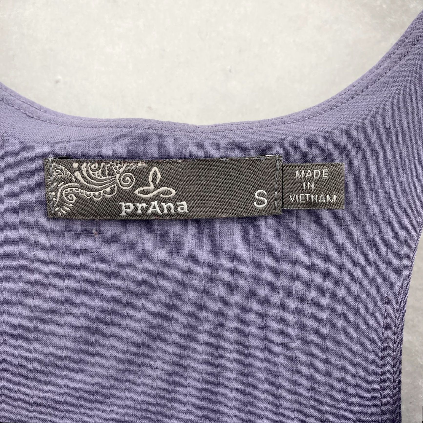 Prana Prana Barton Dress Womens Small Purple Sleeveless Racerback Pockets Activewear Dress Tank Dress Casual Travel Workwear Size S / US 4 / IT 40 - 4 Thumbnail