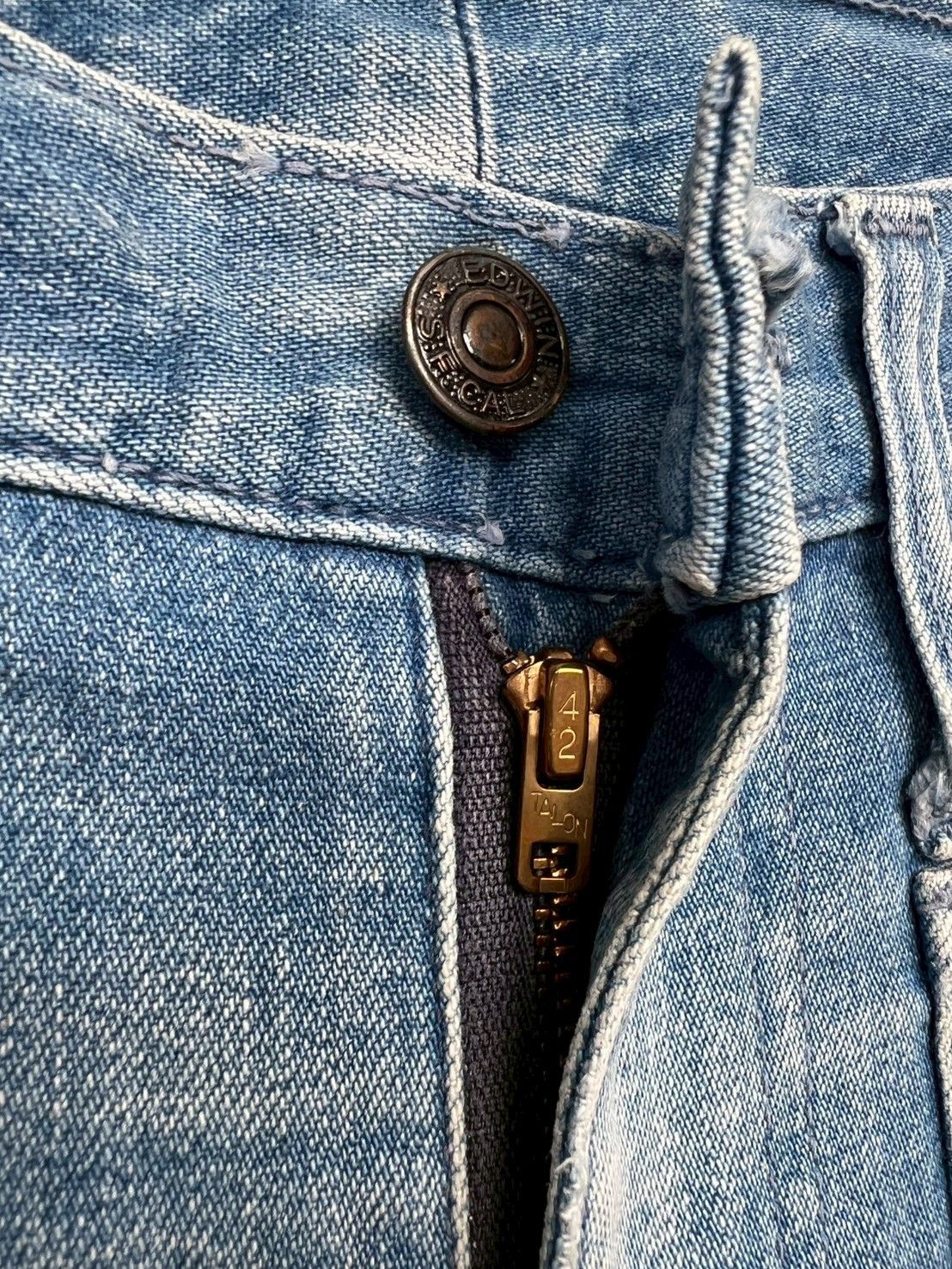 Vintage 70s Edwin Bootcut Flared Jeans Size US 29 - 6 Thumbnail