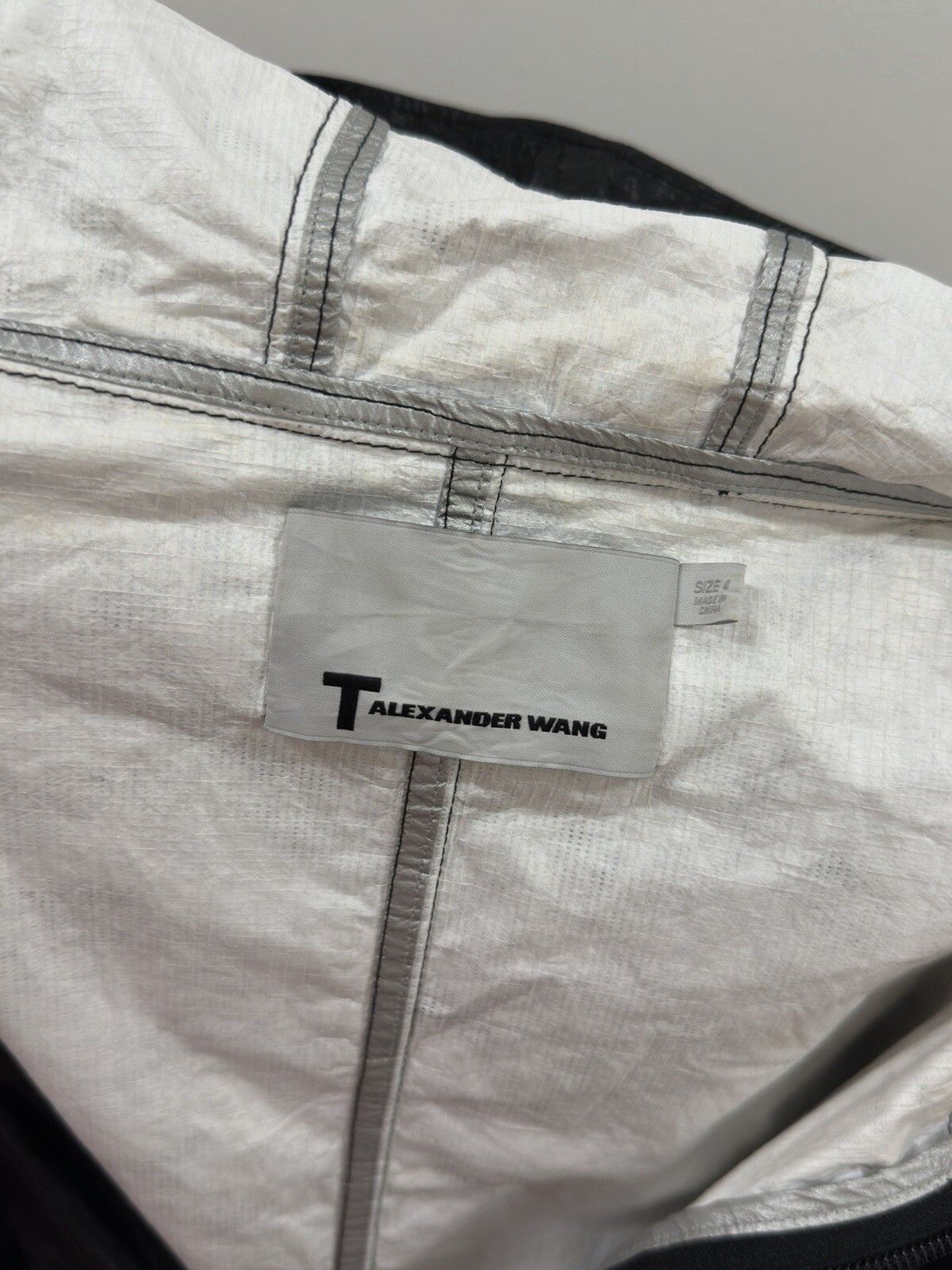 T by Alexander Wang T Alexander Wang Rain Anorak Jacket Black Size 4 Size L / US 10 / IT 46 - 5 Thumbnail