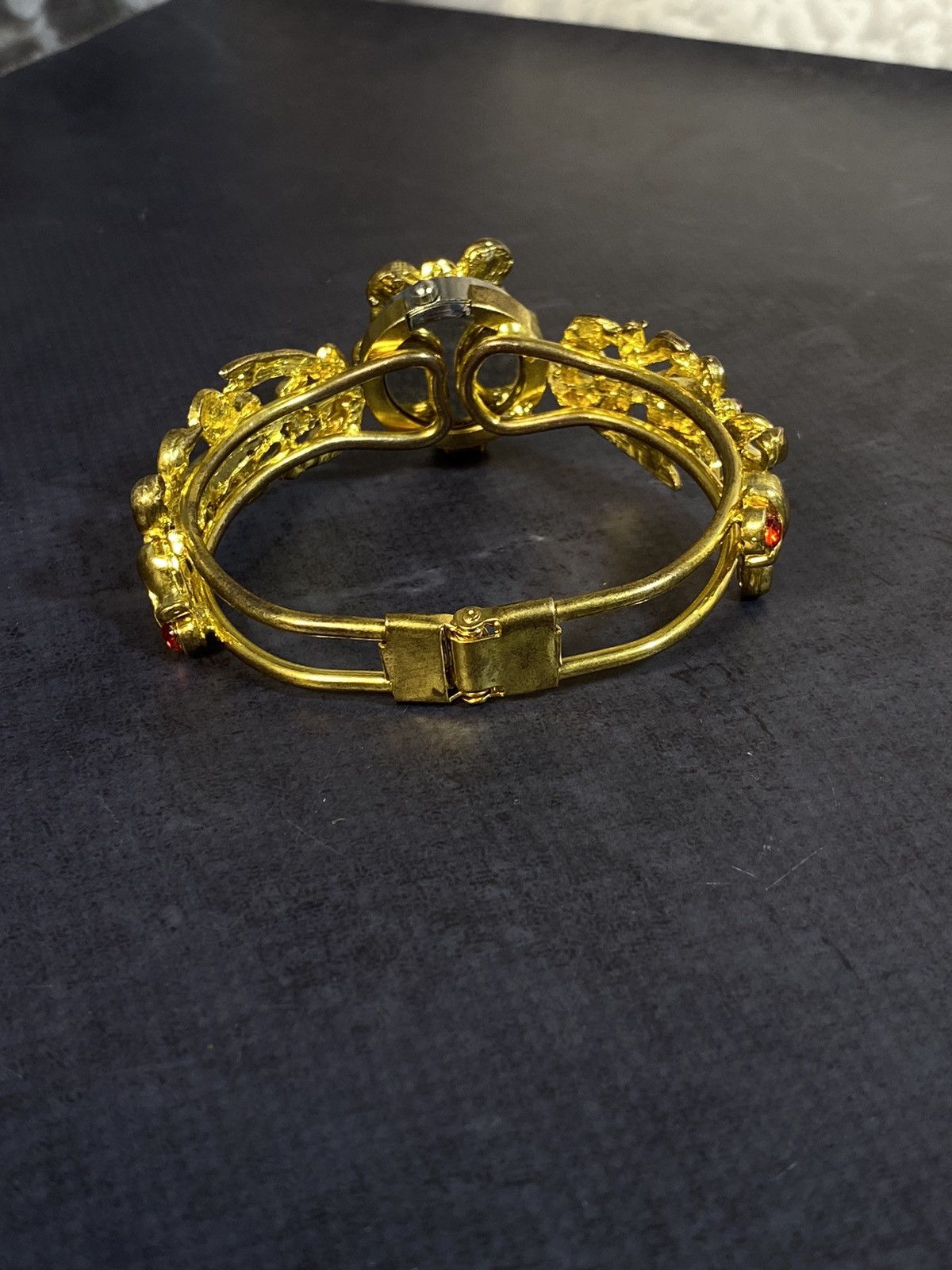 Jewelry Vintage Gold Ornate Bracelet Watch, Japanese Brand Size ONE SIZE - 11 Thumbnail