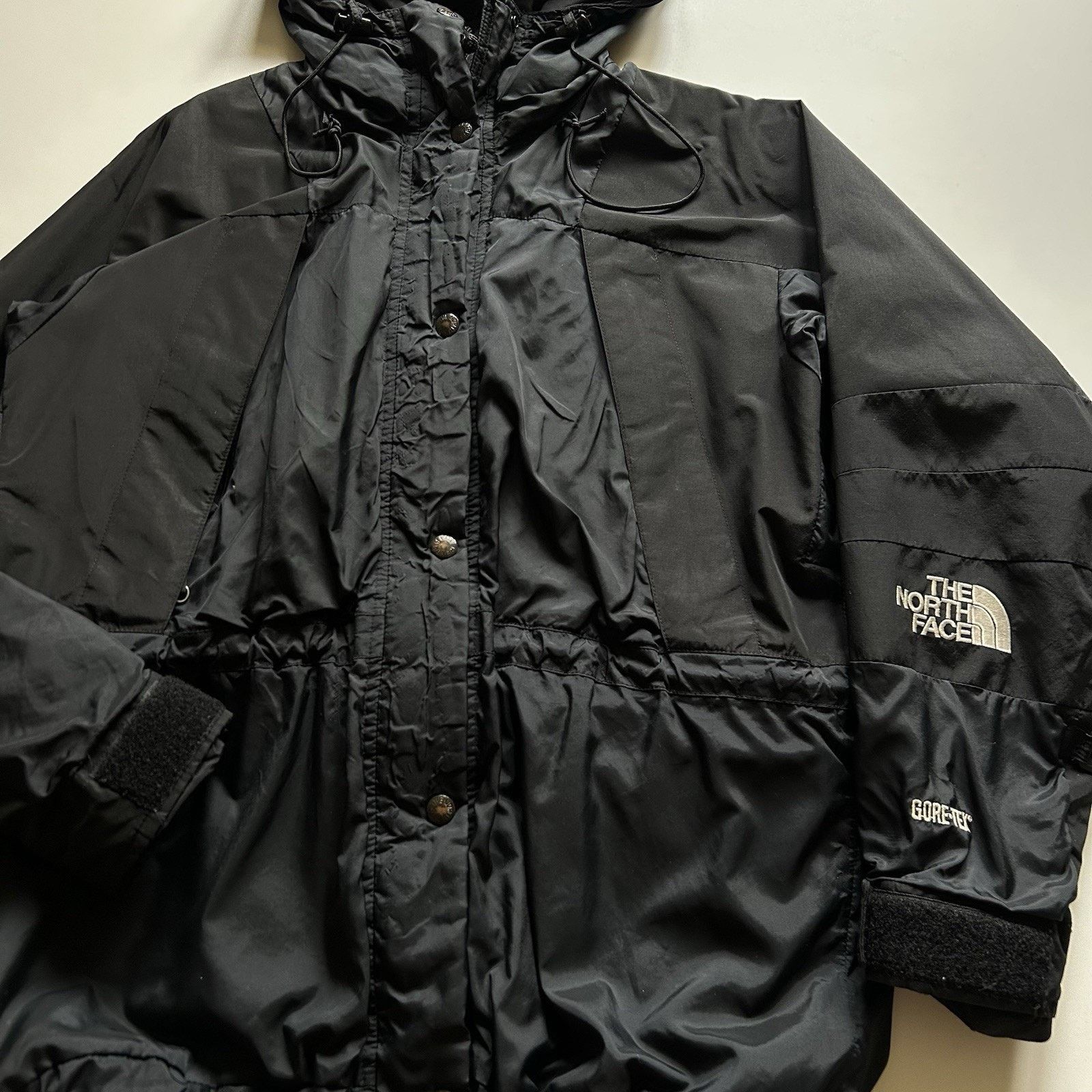 Goretex × The North Face × Vintage Vintage The North Face Gore-Tex Jacket Women’s Small Black Size S / US 4 / IT 40 - 2 Thumbnail
