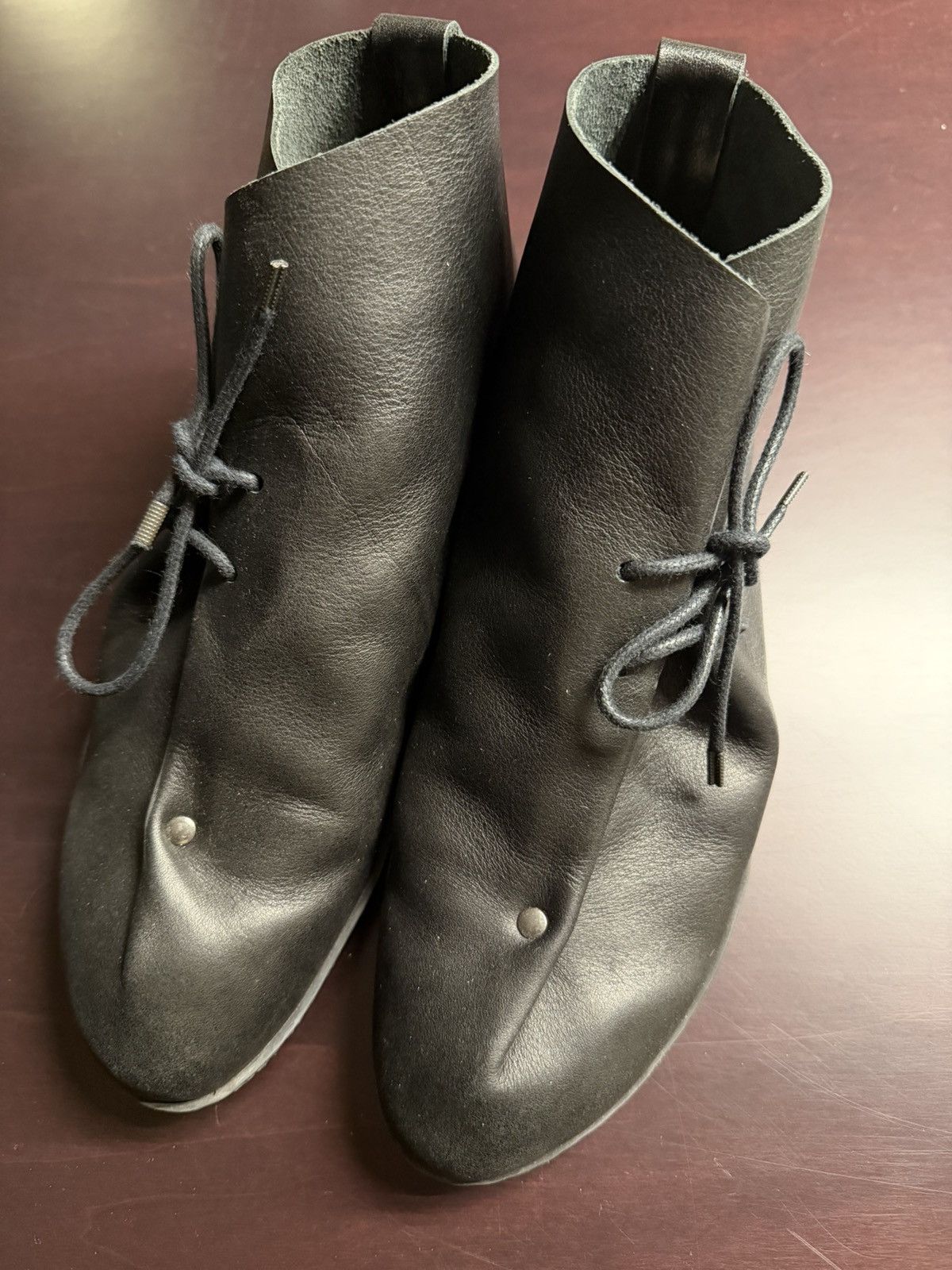 Trippen Asymmetrical laced bootie Size US 9 / IT 39 - 4 Thumbnail