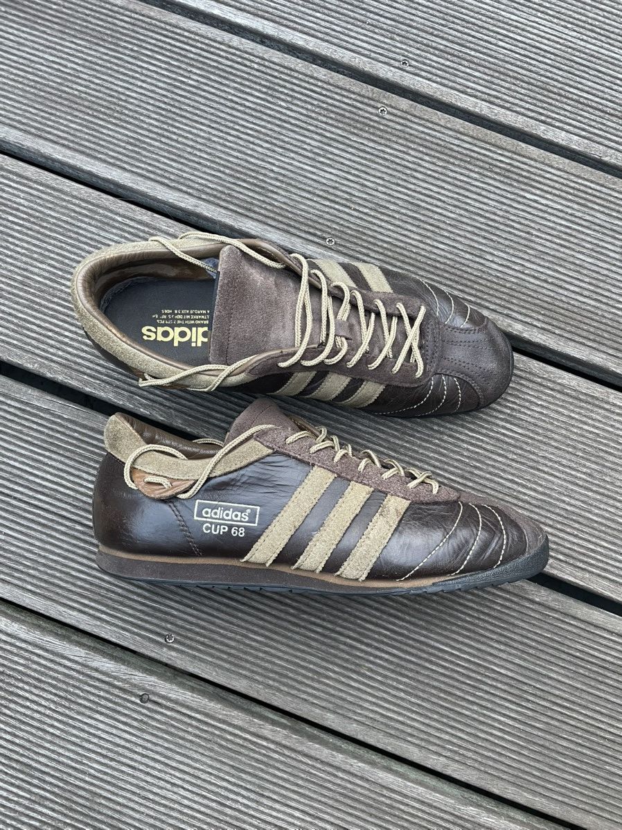 Adidas Vintage 07's Adidas Cup 68 Brown Size 8.5 Size US 8.5 / EU 41-42 - 2 Thumbnail