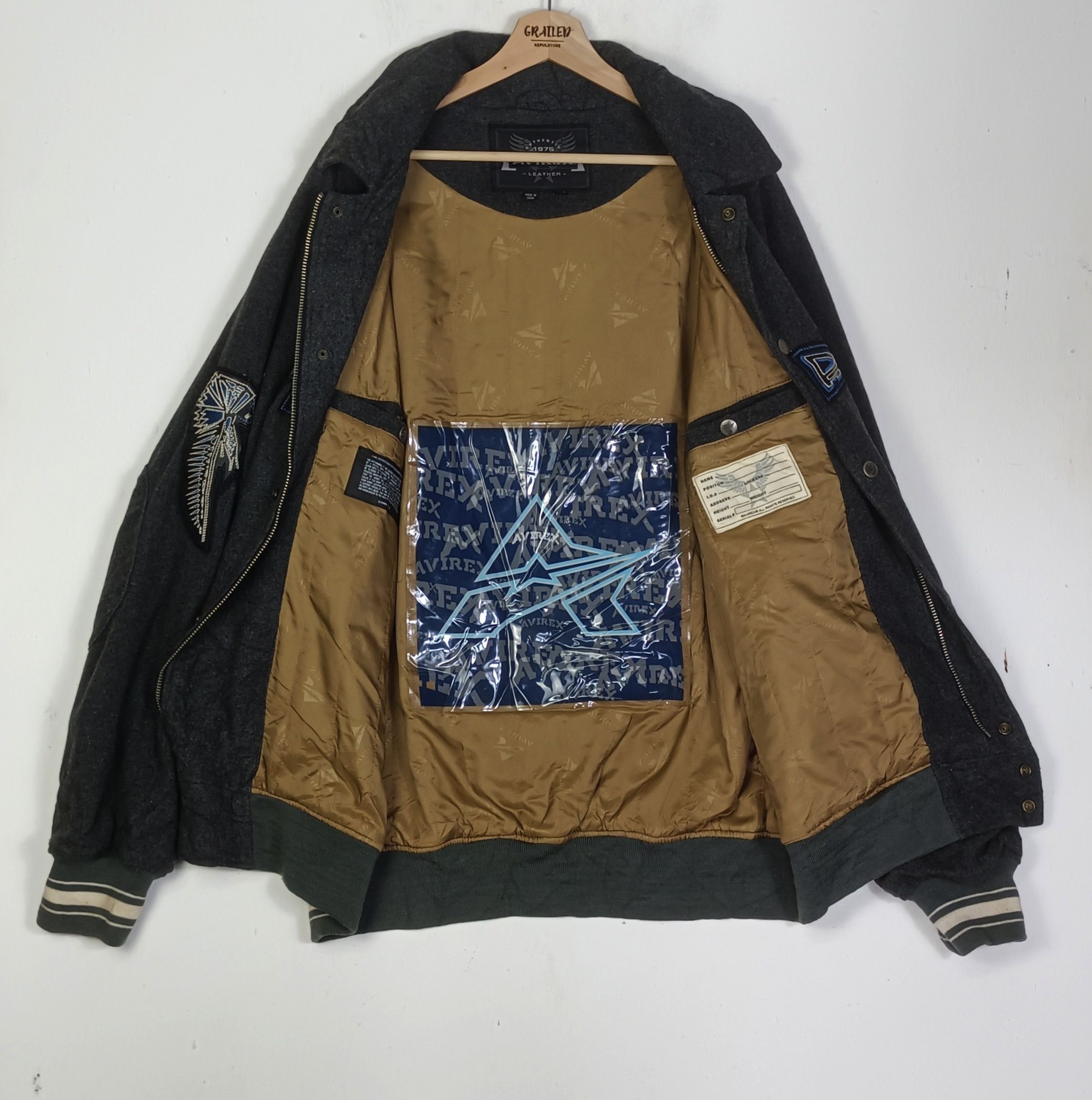 Avirex Avirex Leather American Legend Jacket Size US XL / EU 56 / 4 - 3 Thumbnail