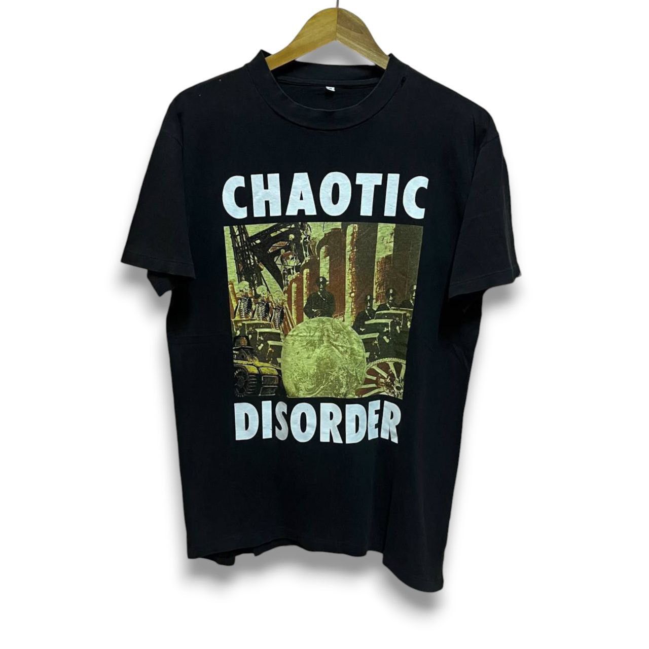 Band Tees Vintage 90s Sabotage Organized Barbarian S.O.B. T Shirt Size US M / EU 48-50 / 2 - 1 Thumbnail