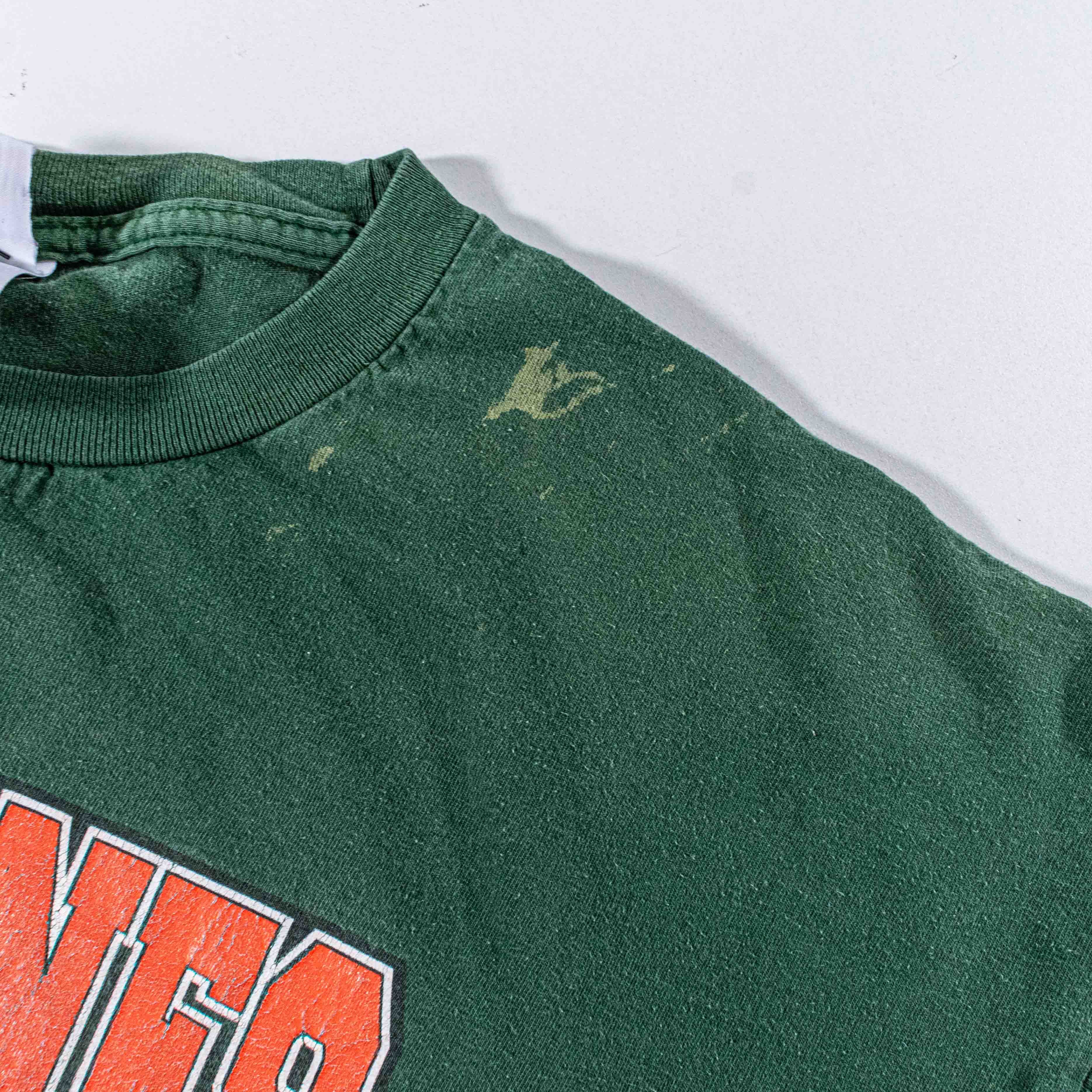 Vintage 2001 Miami Hurricanes National Champions Shirt Sun Faded Size US XXL / EU 58 / 5 - 8 Thumbnail