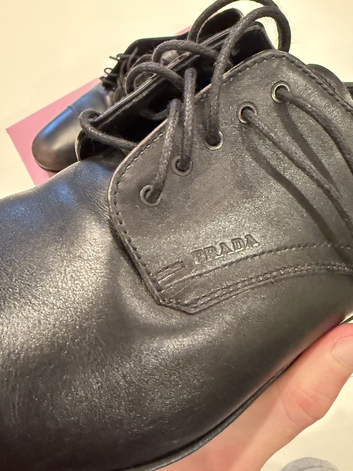 Prada Prada distressed shoes Size US 7 / EU 40 - 5 Thumbnail