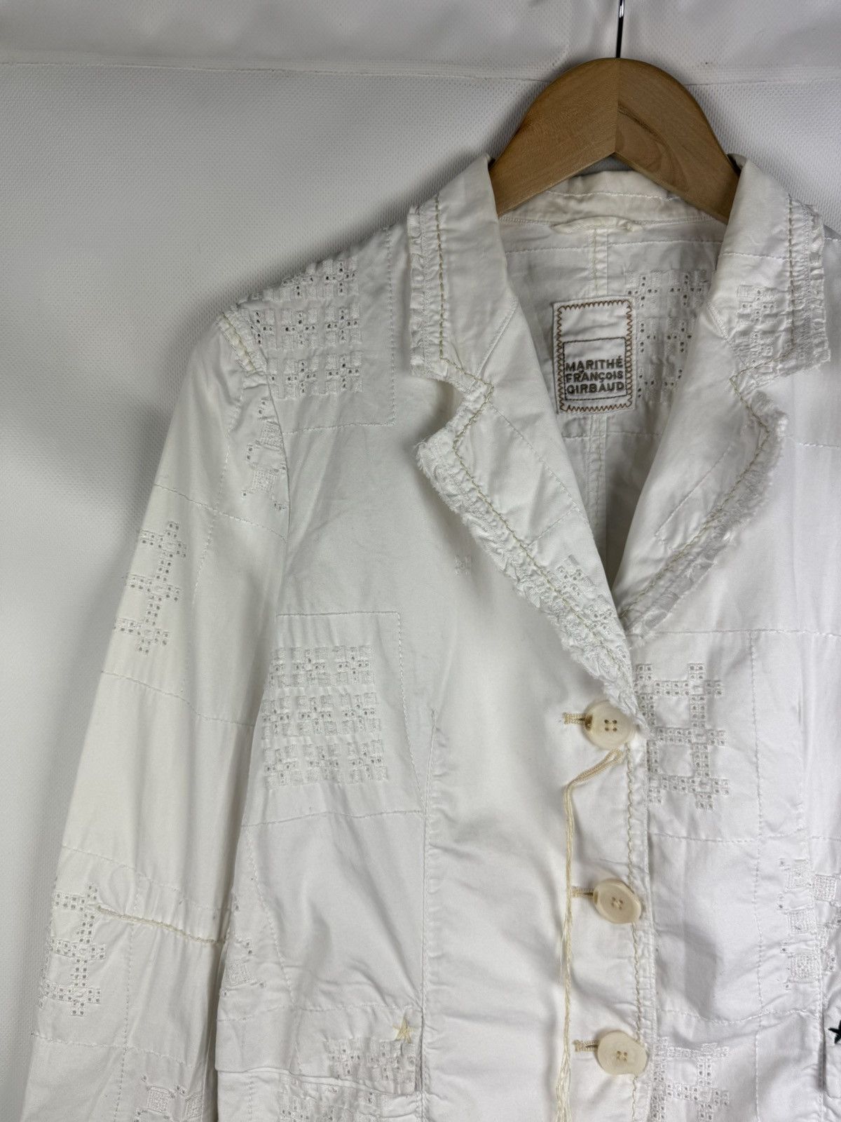 Marithe + Francois Girbaud Marithe Francois Girbaud Vintage Avant-Garde Blazer Jacket Size L / US 10 / IT 46 - 4 Thumbnail