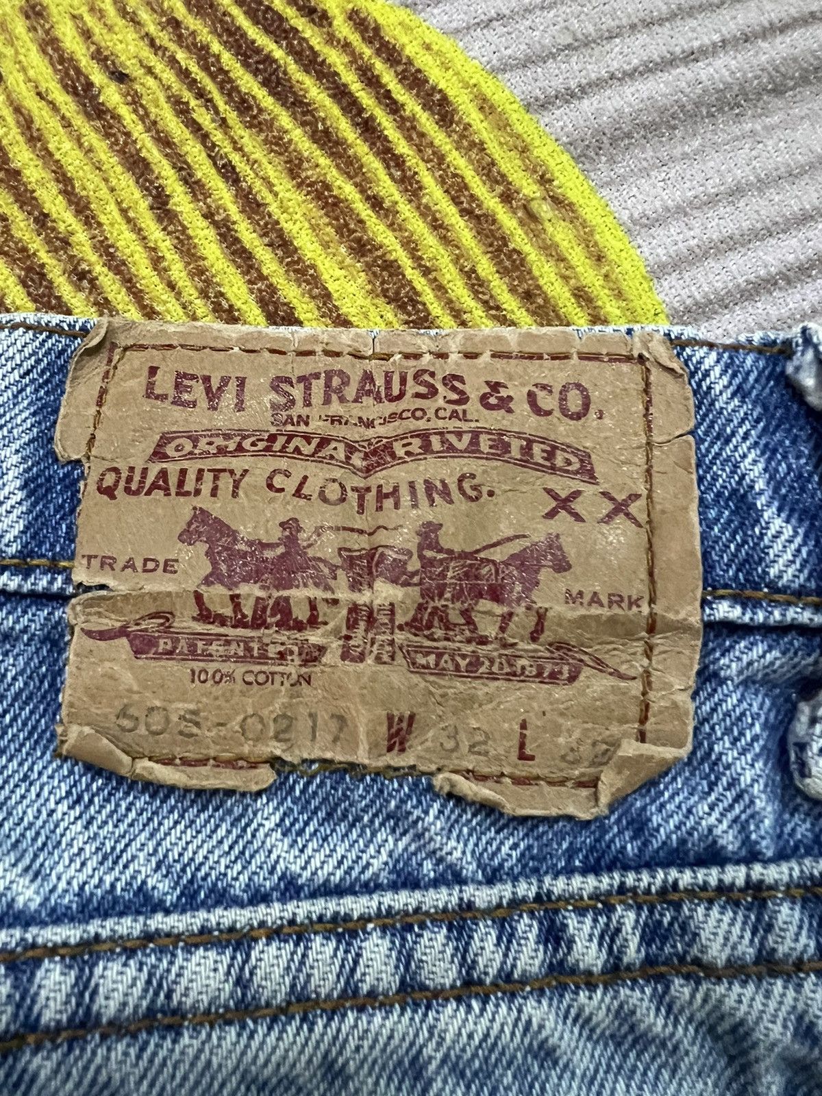 Levi's × Levi's Vintage Clothing VINTAGE LEVIS 505 LIGHT WASH Size US 29 - 12 Thumbnail