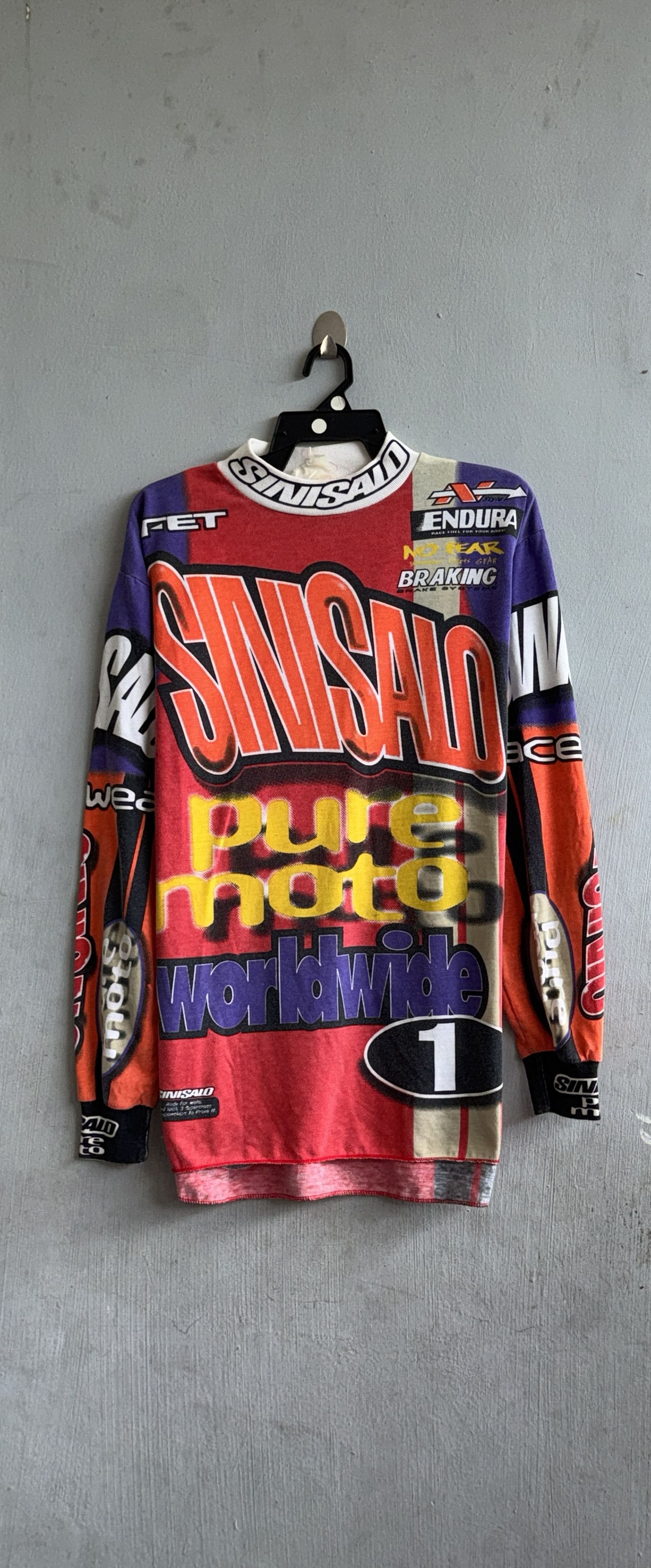 Sinisalo Motocross Longsleeve Vintage T-shirt